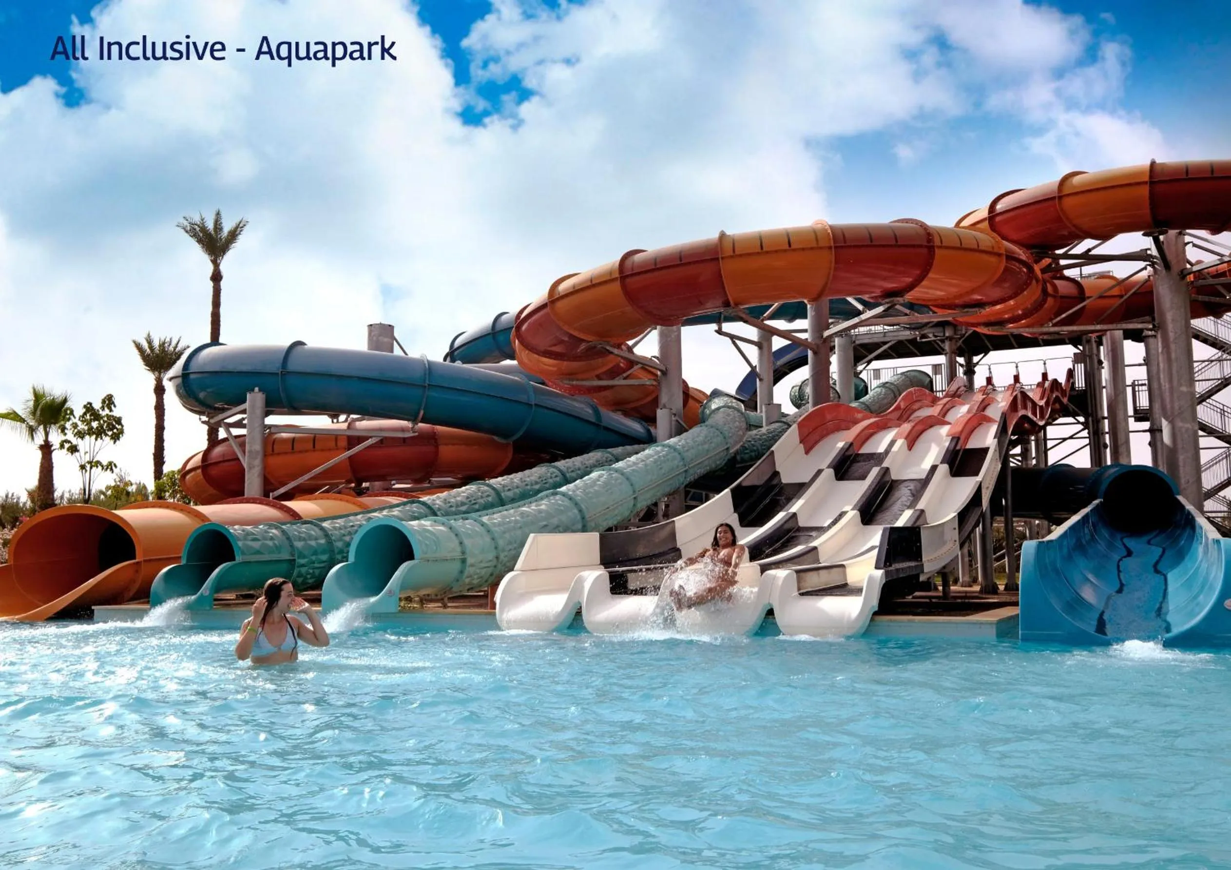 Aqua park in Valeria Madina Club - All Inclusive
