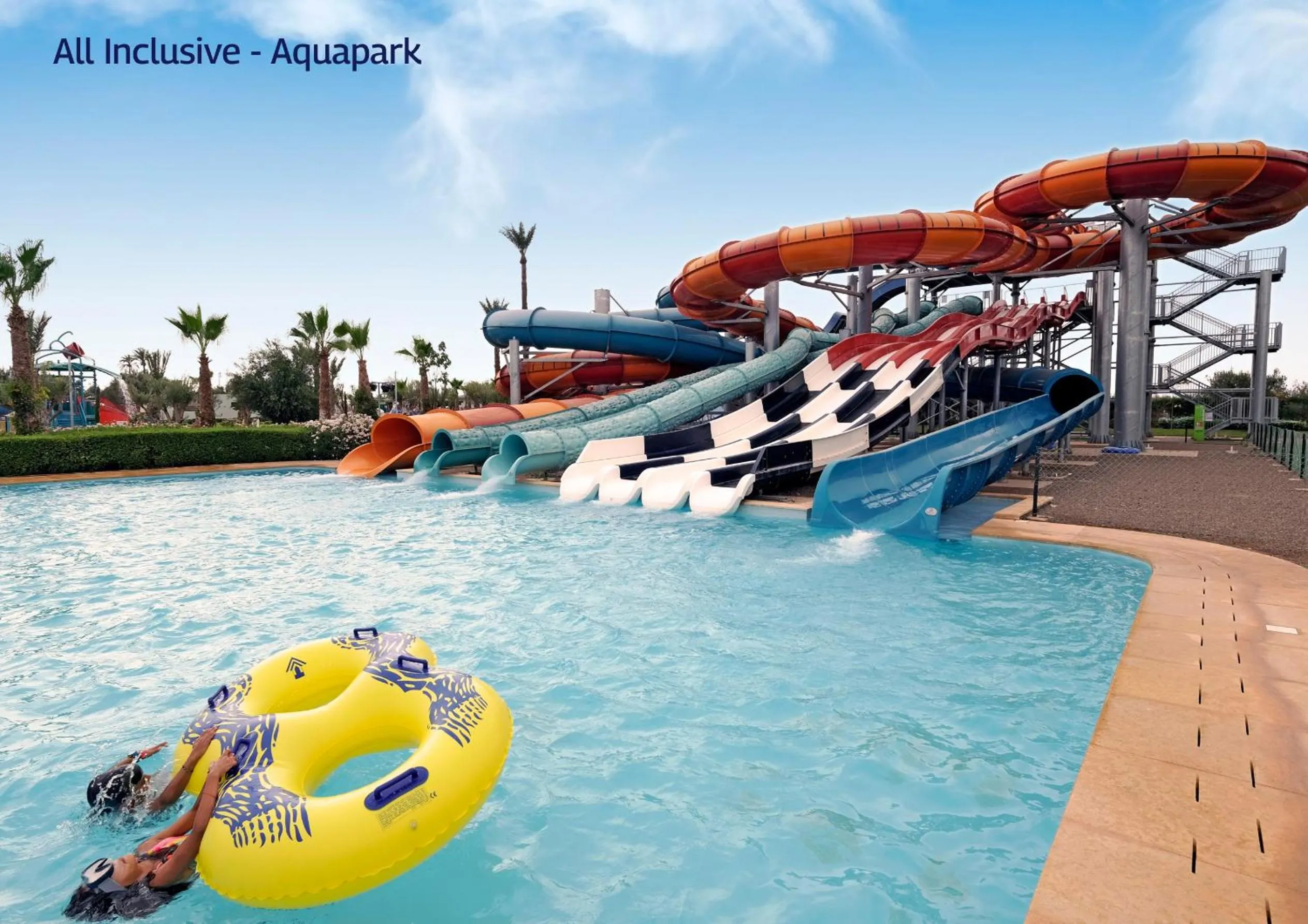 Aqua park in Valeria Madina Club - All Inclusive