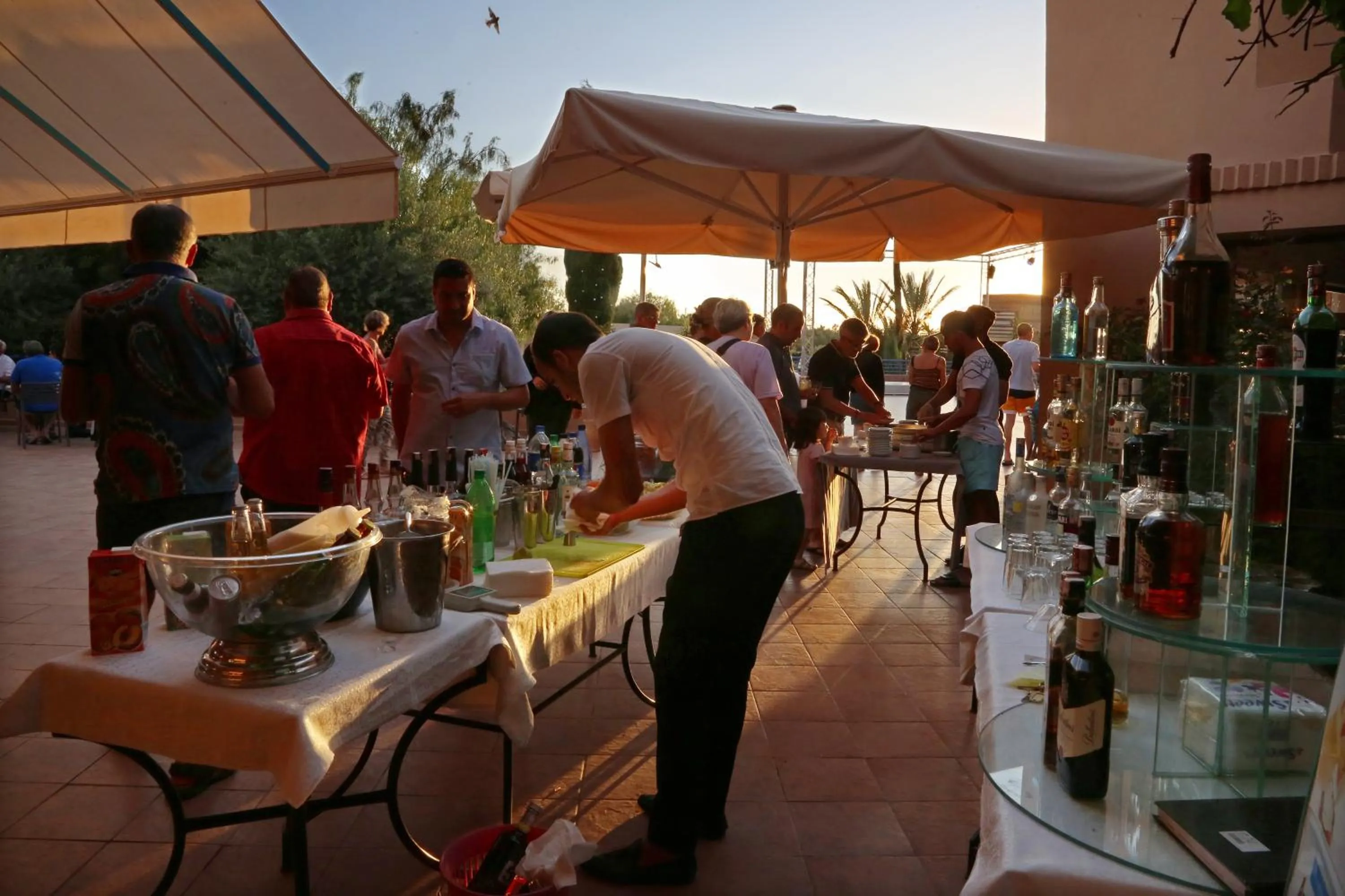 Patio in Valeria Madina Club - All Inclusive