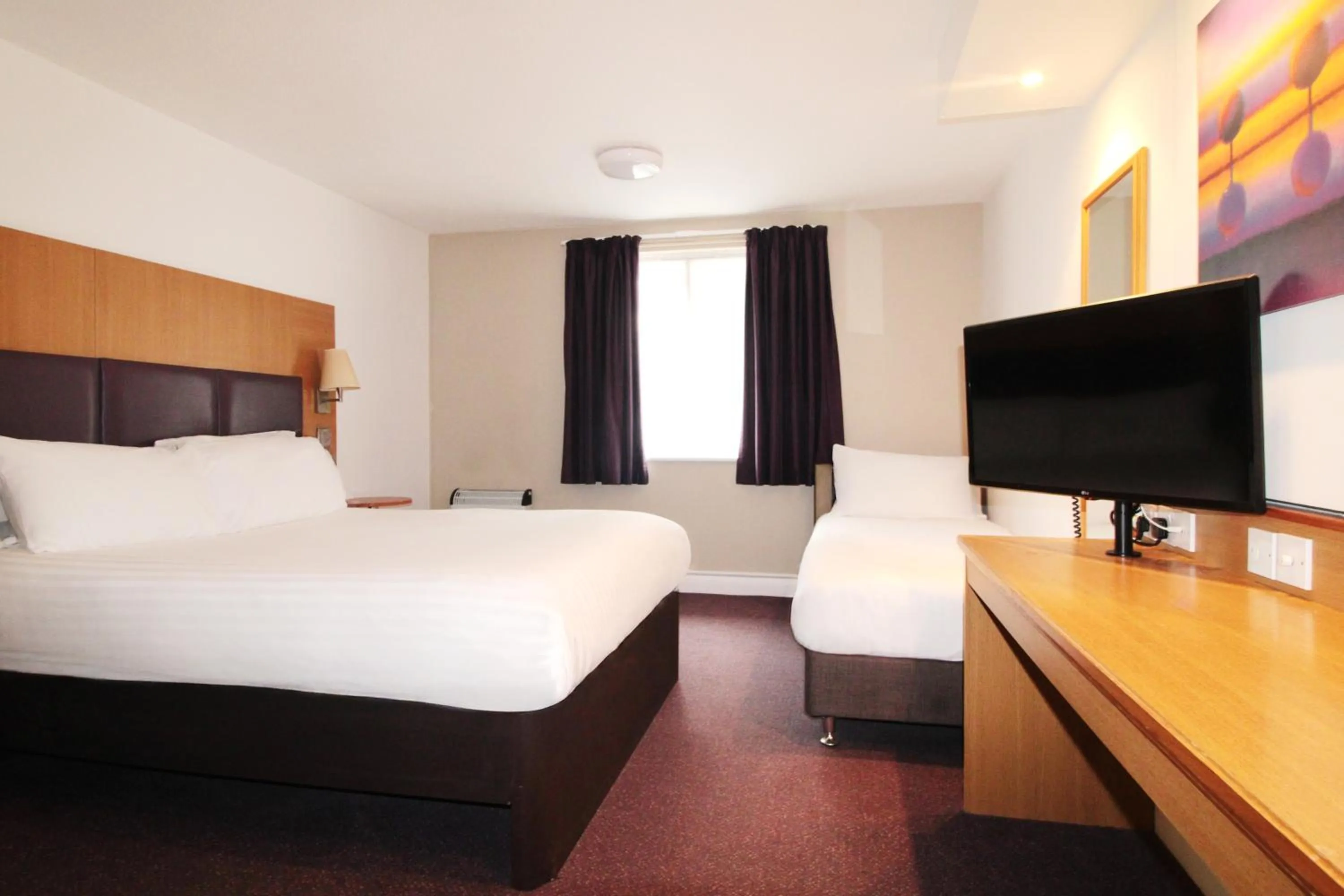 Bedroom, Bed in Orchid Epsom; Sure Hotel Collection by Best Western