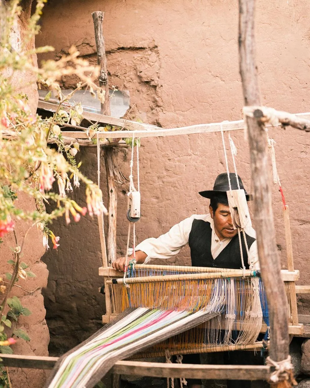 People in Titilaka by Andean