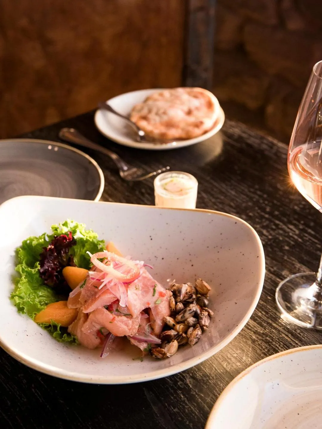 Food and drinks in Titilaka by Andean