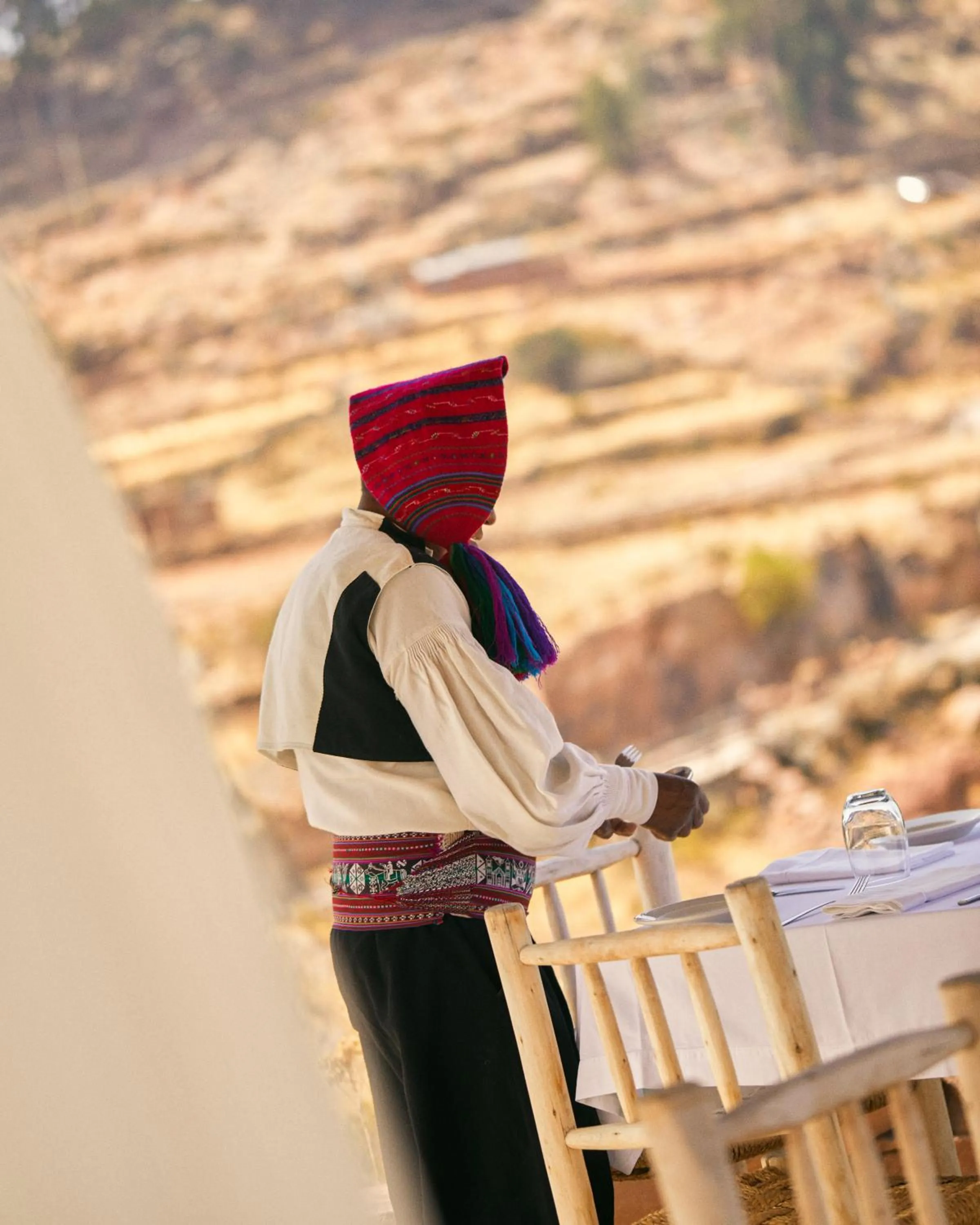 People in Titilaka by Andean