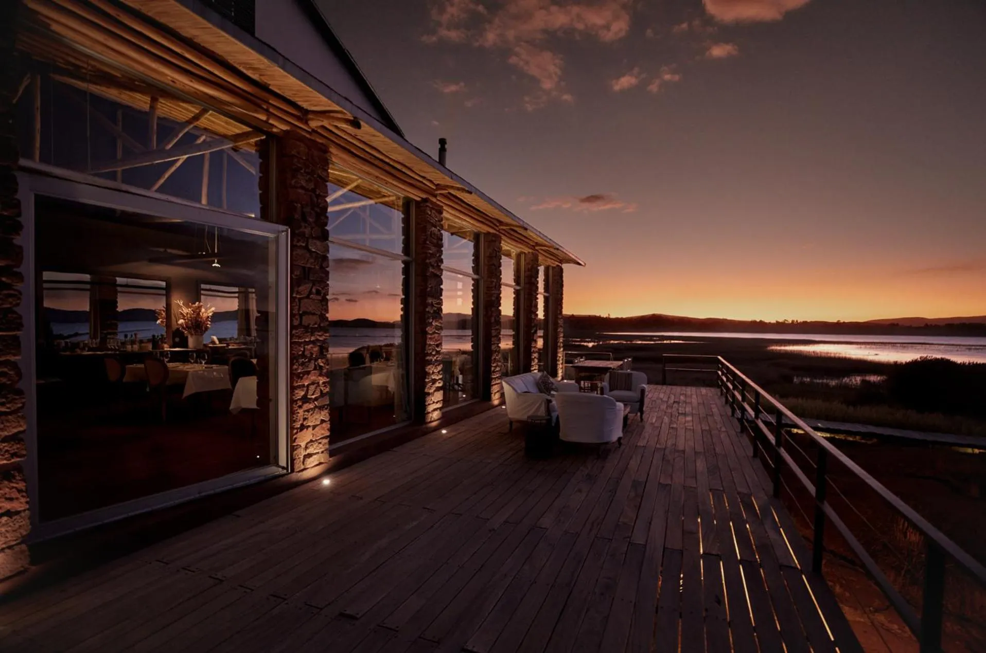 Property building in Titilaka by Andean