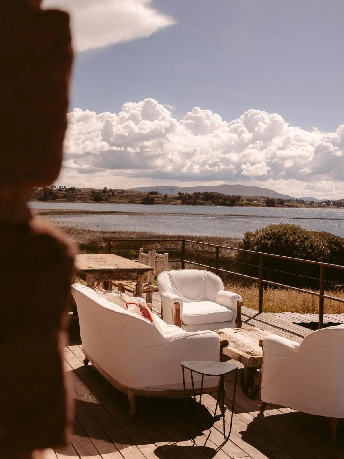 Property building in Titilaka by Andean