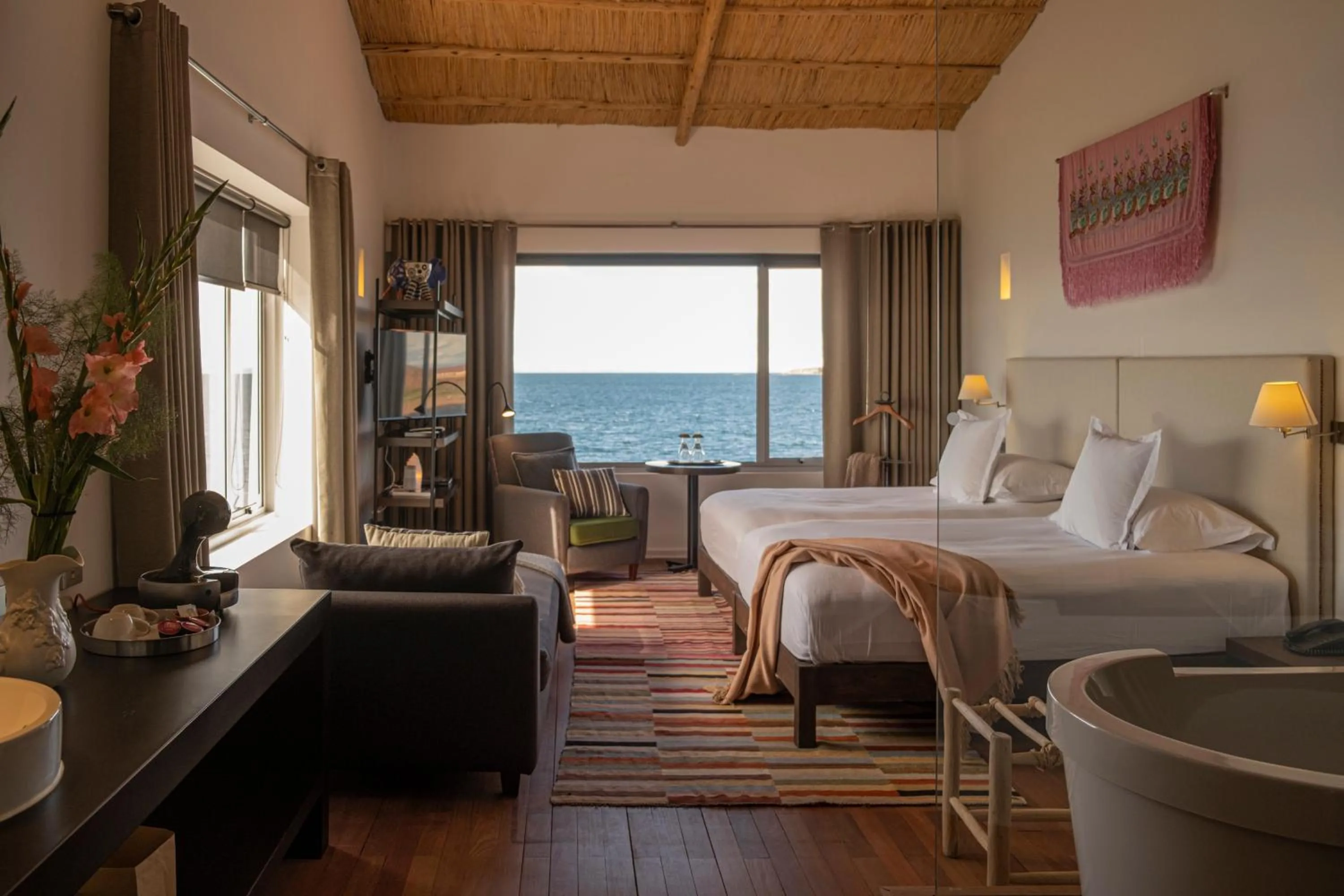 Photo of the whole room, Bed in Titilaka by Andean