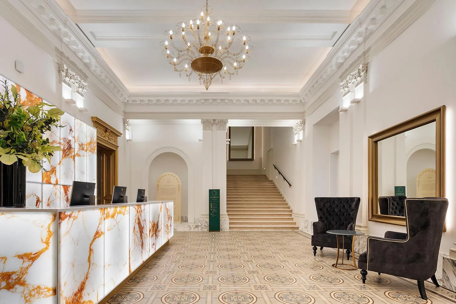 Lobby or reception in Áurea Ana Palace by Eurostars Hotel Company