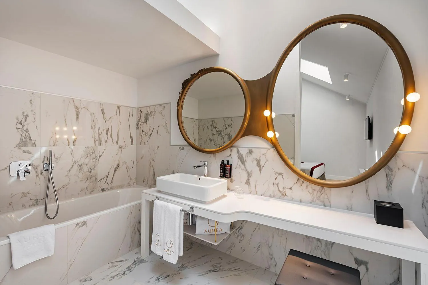 Bathroom in Áurea Ana Palace by Eurostars Hotel Company