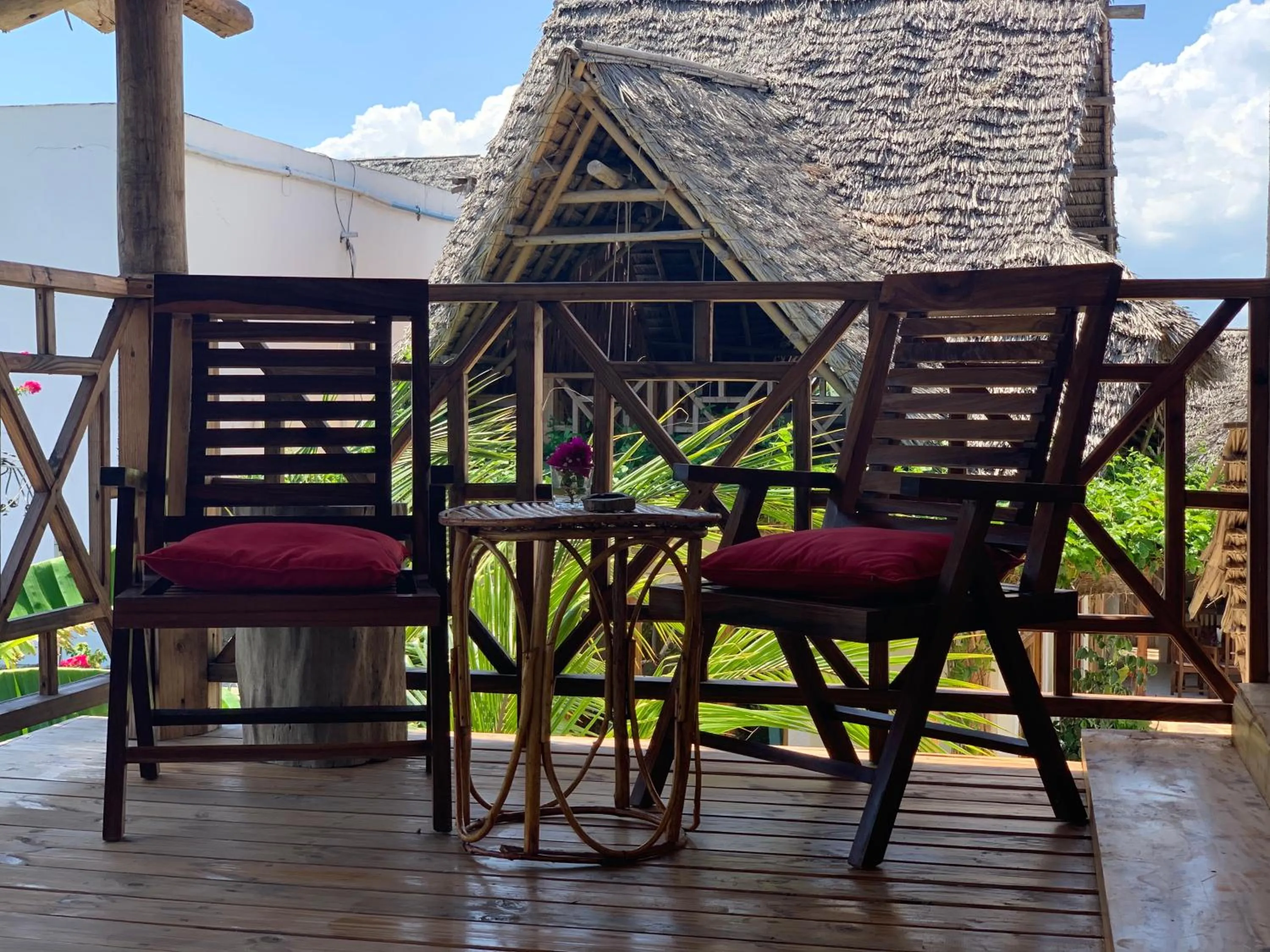 Balcony/Terrace in Zanzibar Tropical Sunset Boutique Hotel - Adults Only