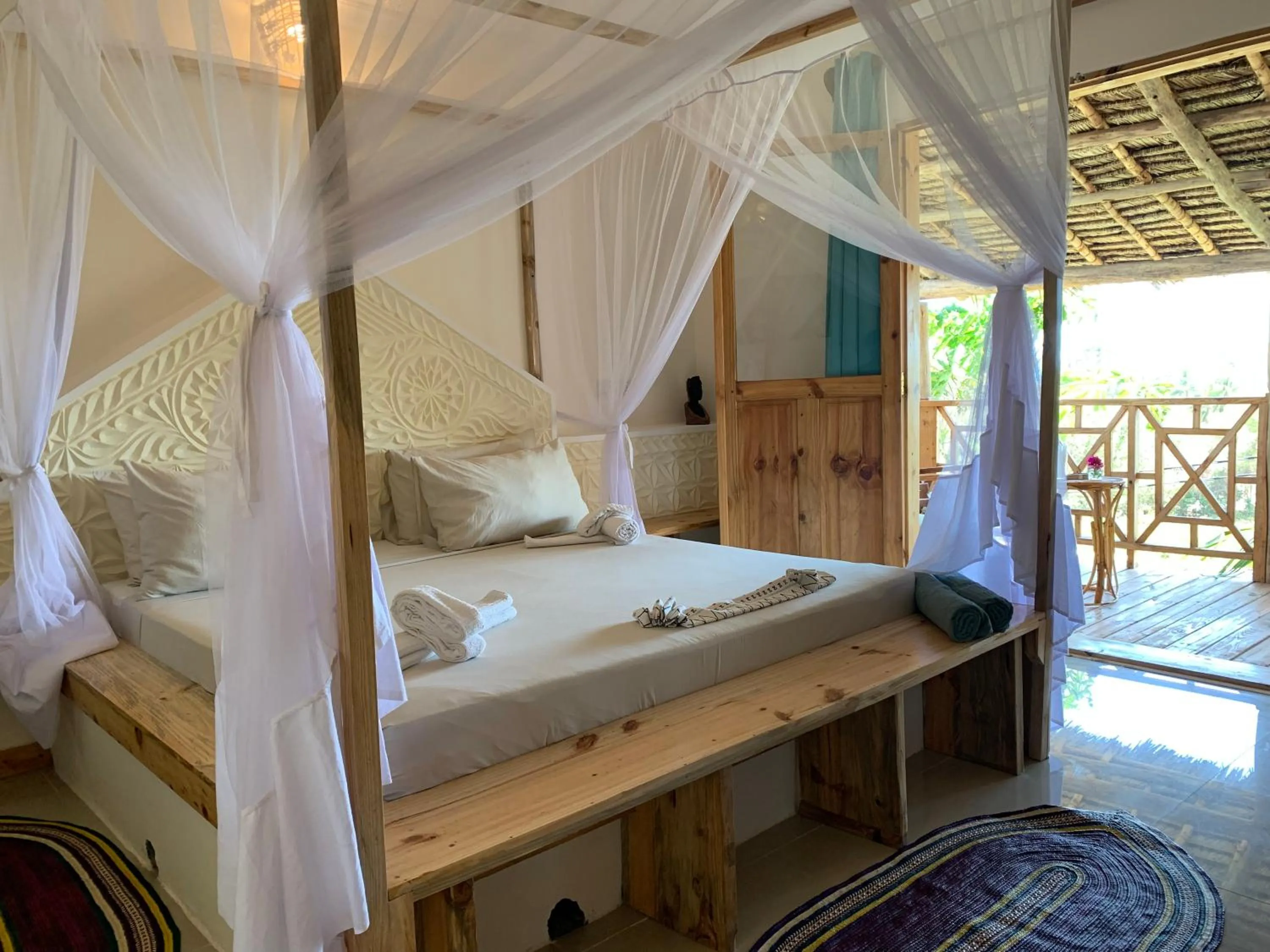 Bed in Zanzibar Tropical Sunset Boutique Hotel - Adults Only