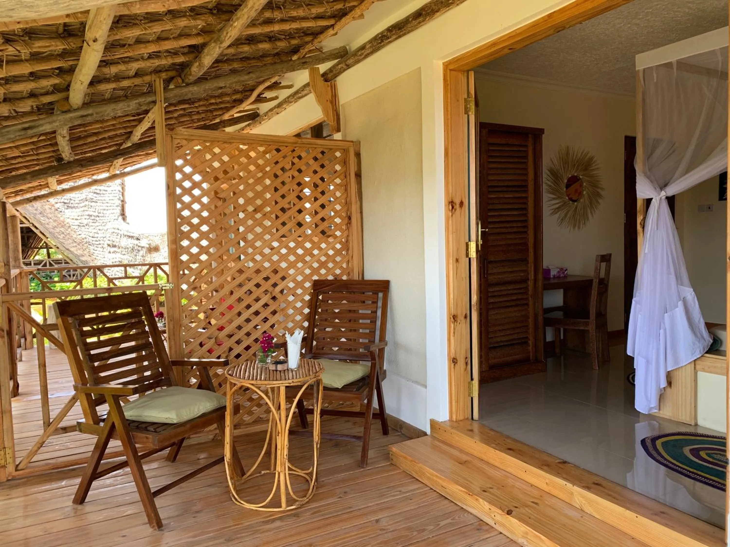 Balcony/Terrace in Zanzibar Tropical Sunset Boutique Hotel - Adults Only