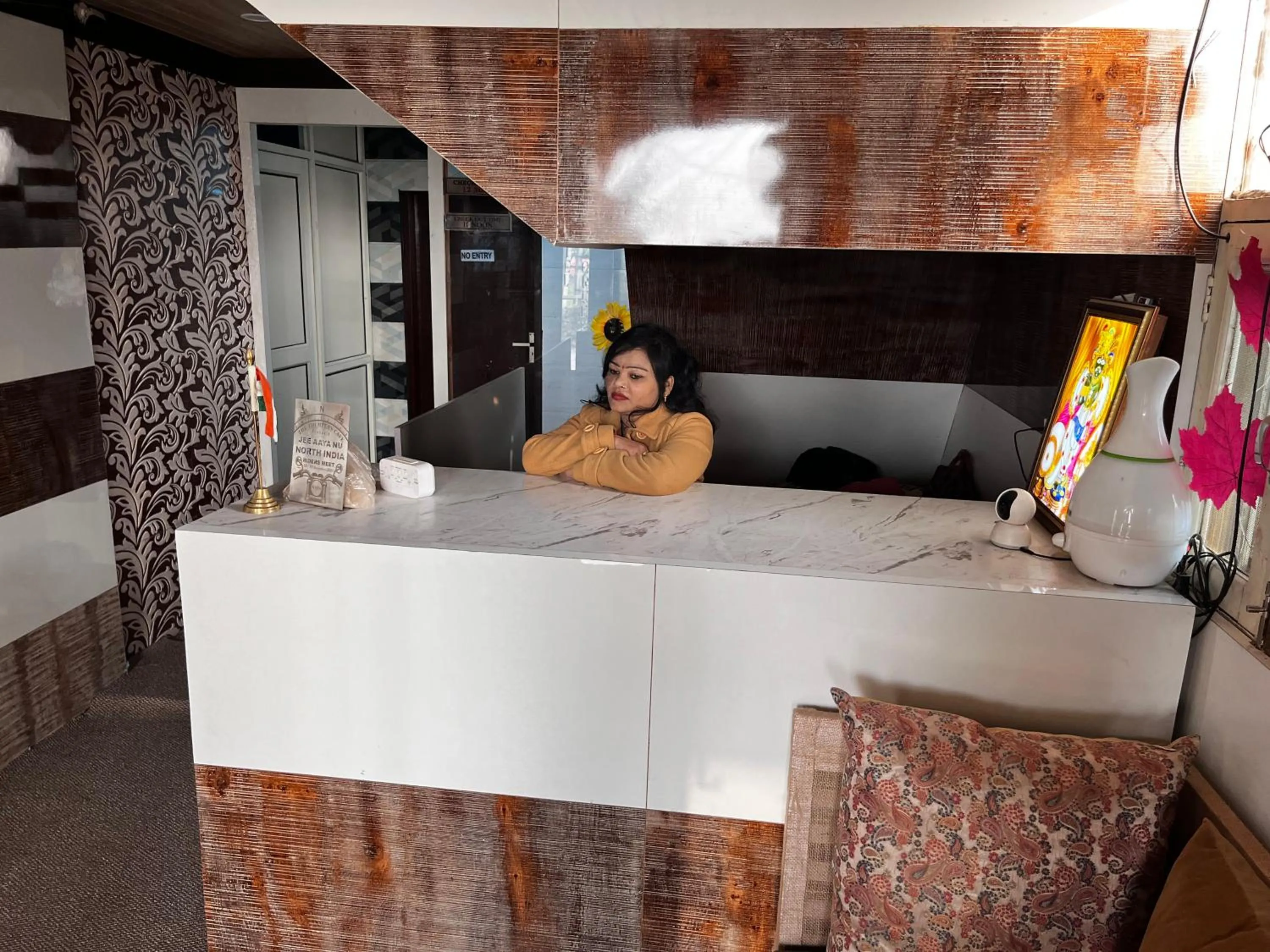 Lobby or reception in Hotel Green