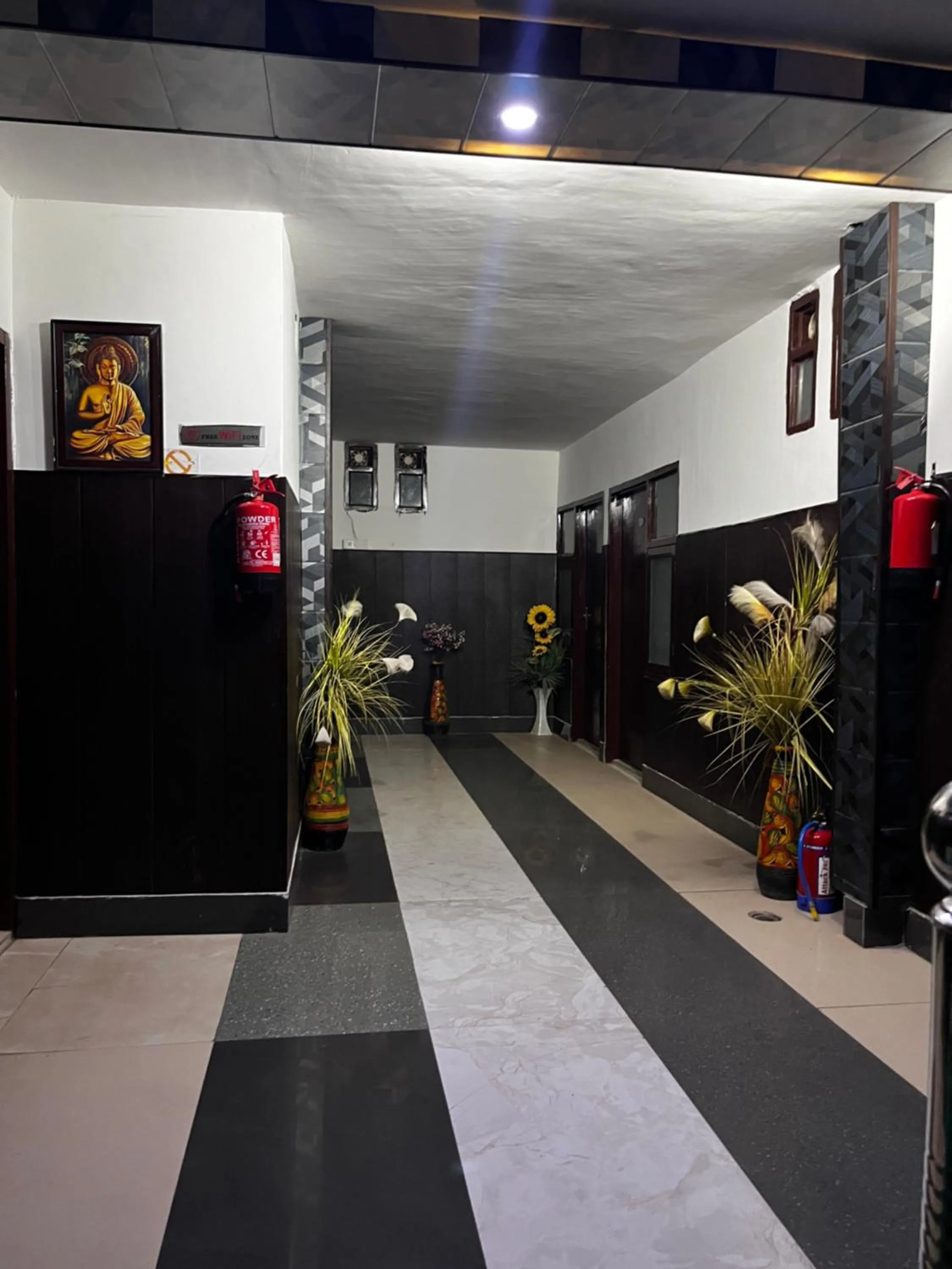 Lobby or reception in Hotel Green