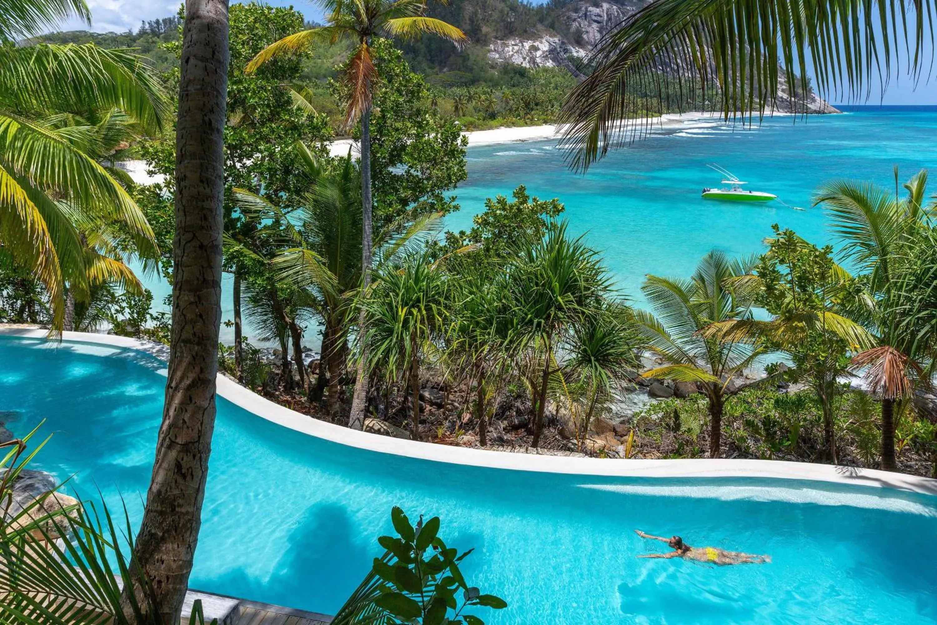 Swimming pool in North Island, a Luxury Collection Resort, Seychelles