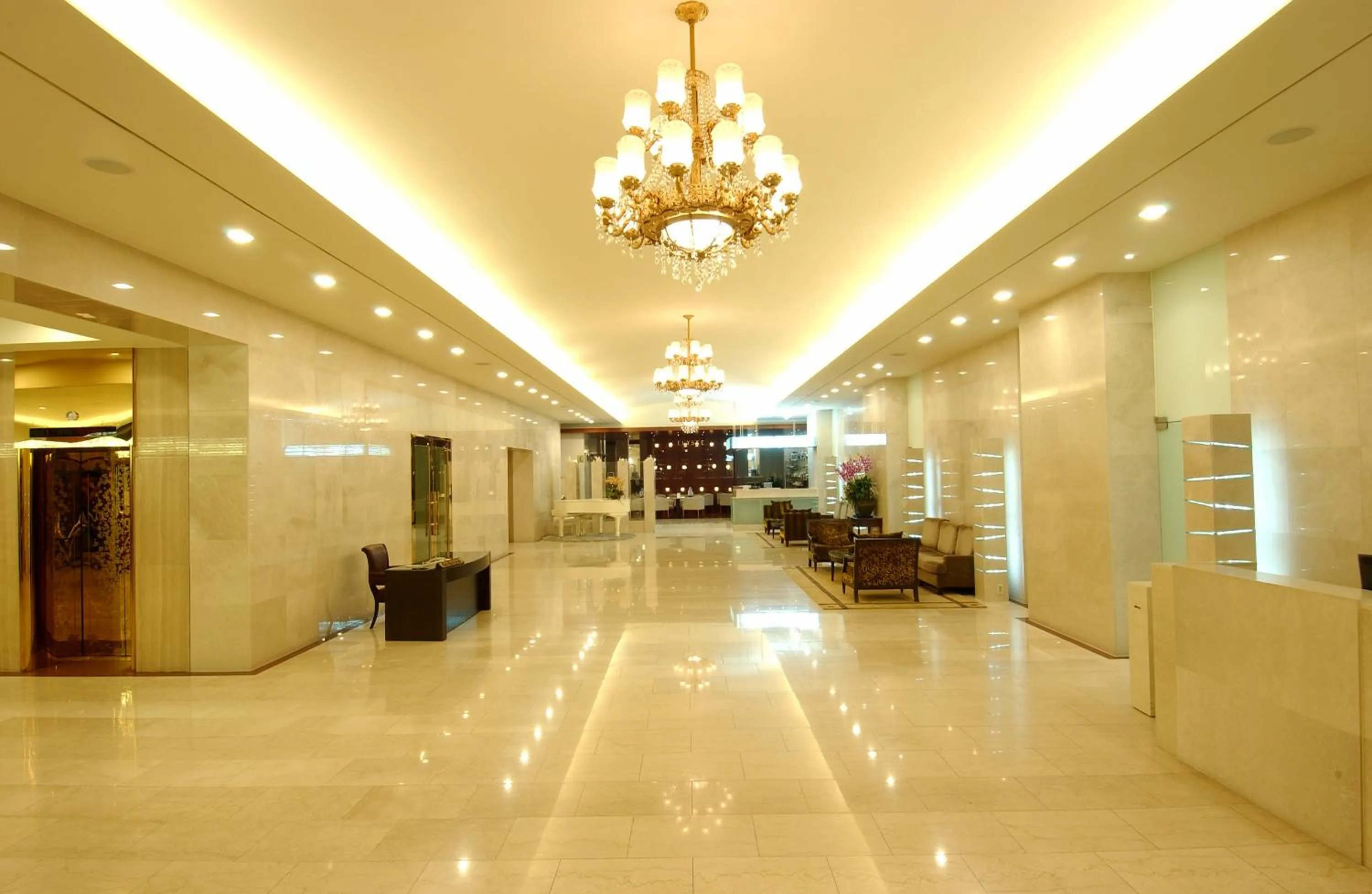 Lobby or reception in Hotel President