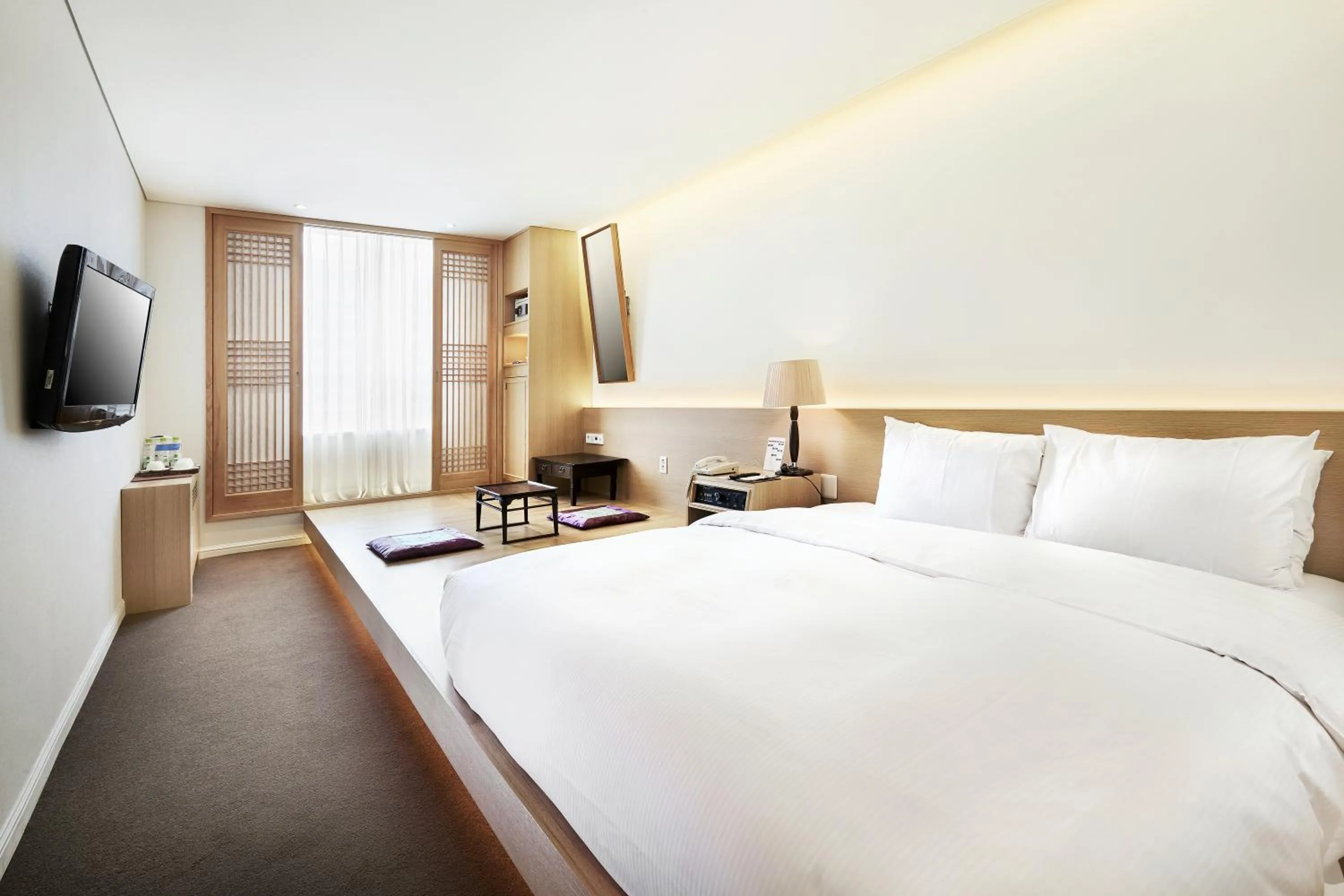 Bed in Hotel President