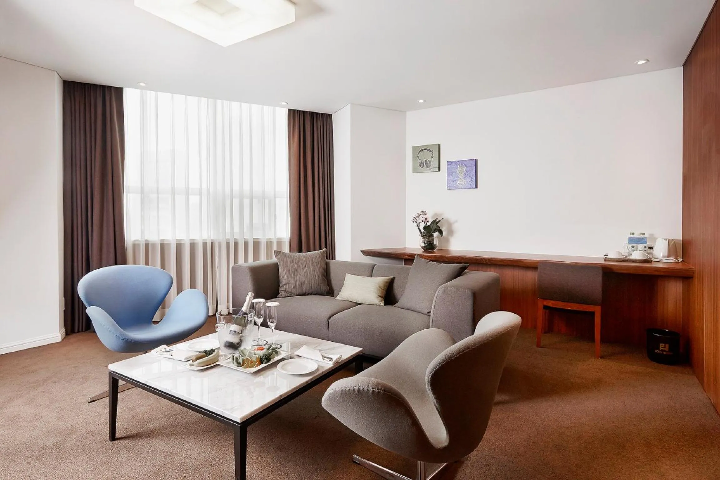 Living room in Hotel President