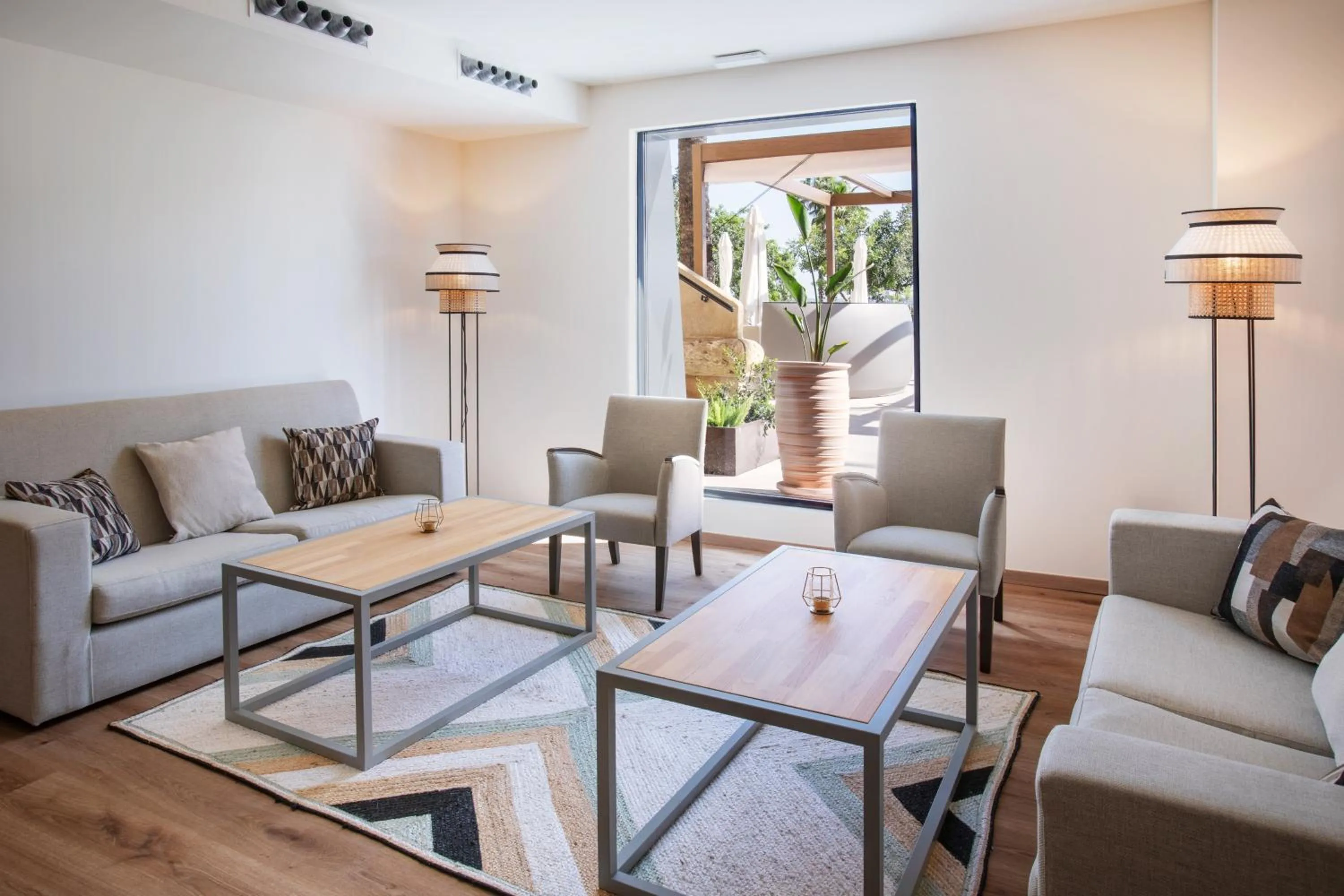 Patio in Meliá Isla Canela