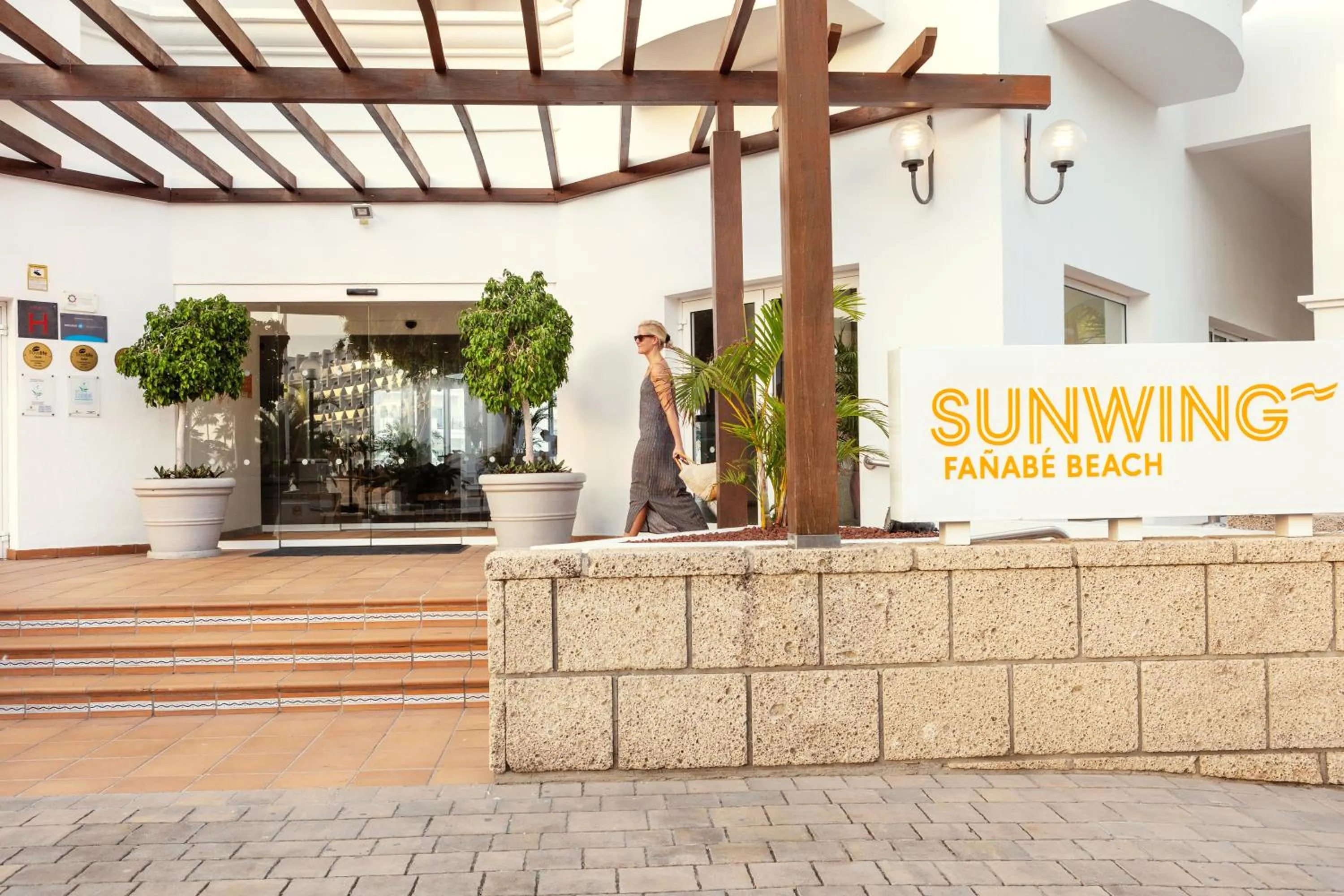 Facade/entrance in Sunwing Fañabe Beach