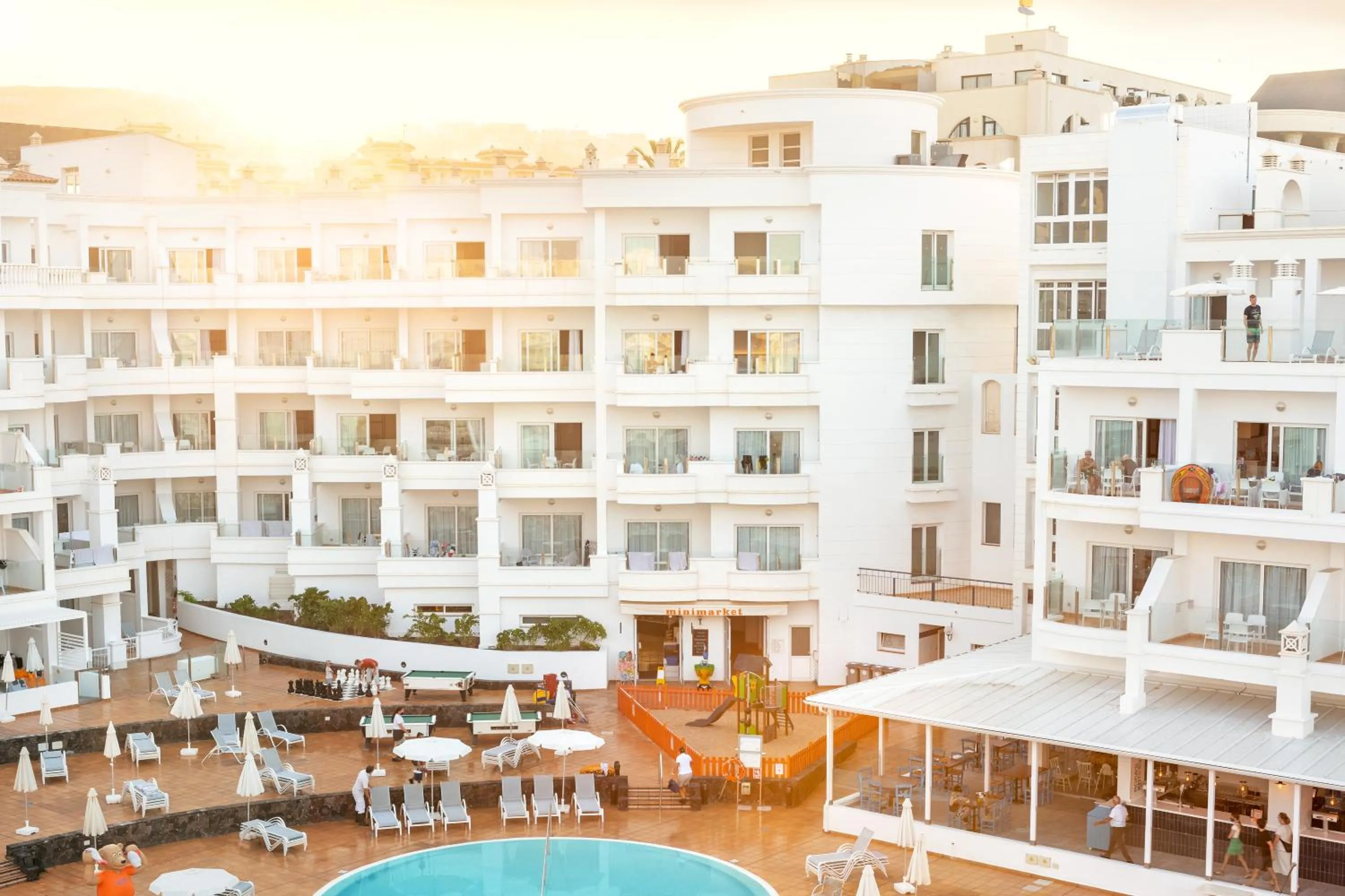 Bird's eye view in Sunwing Fañabe Beach