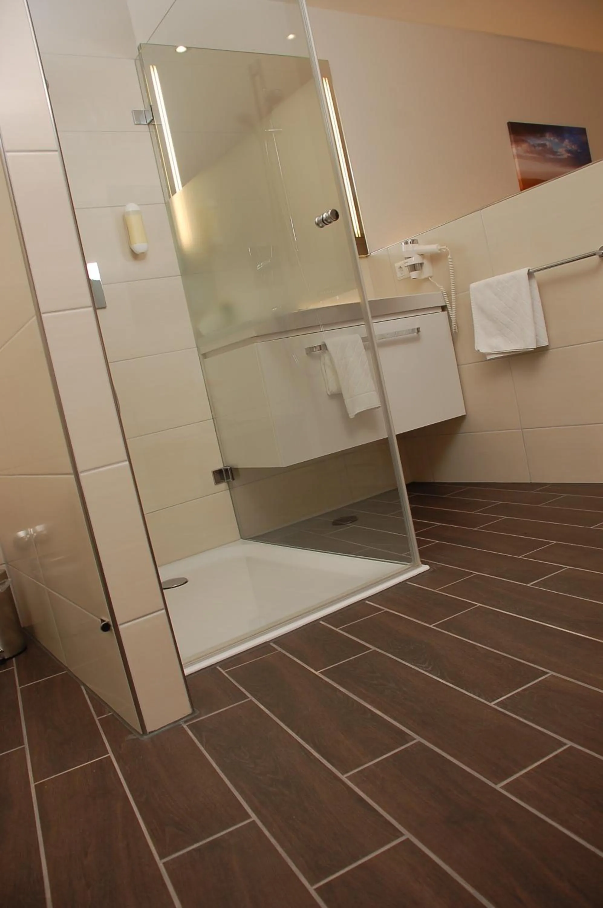 Shower in Landhotel Behre