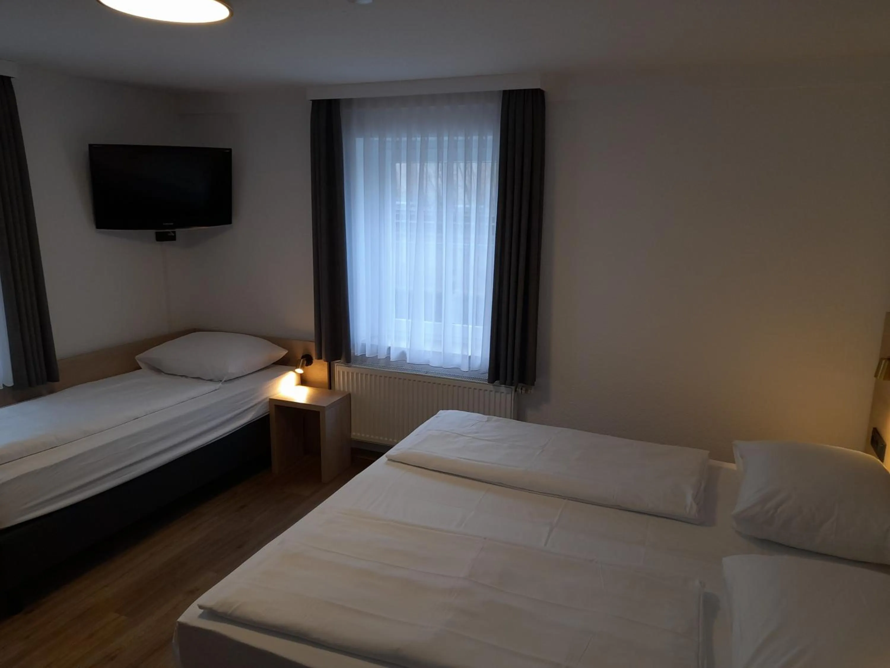 Photo of the whole room, Bed in Hotel am Park