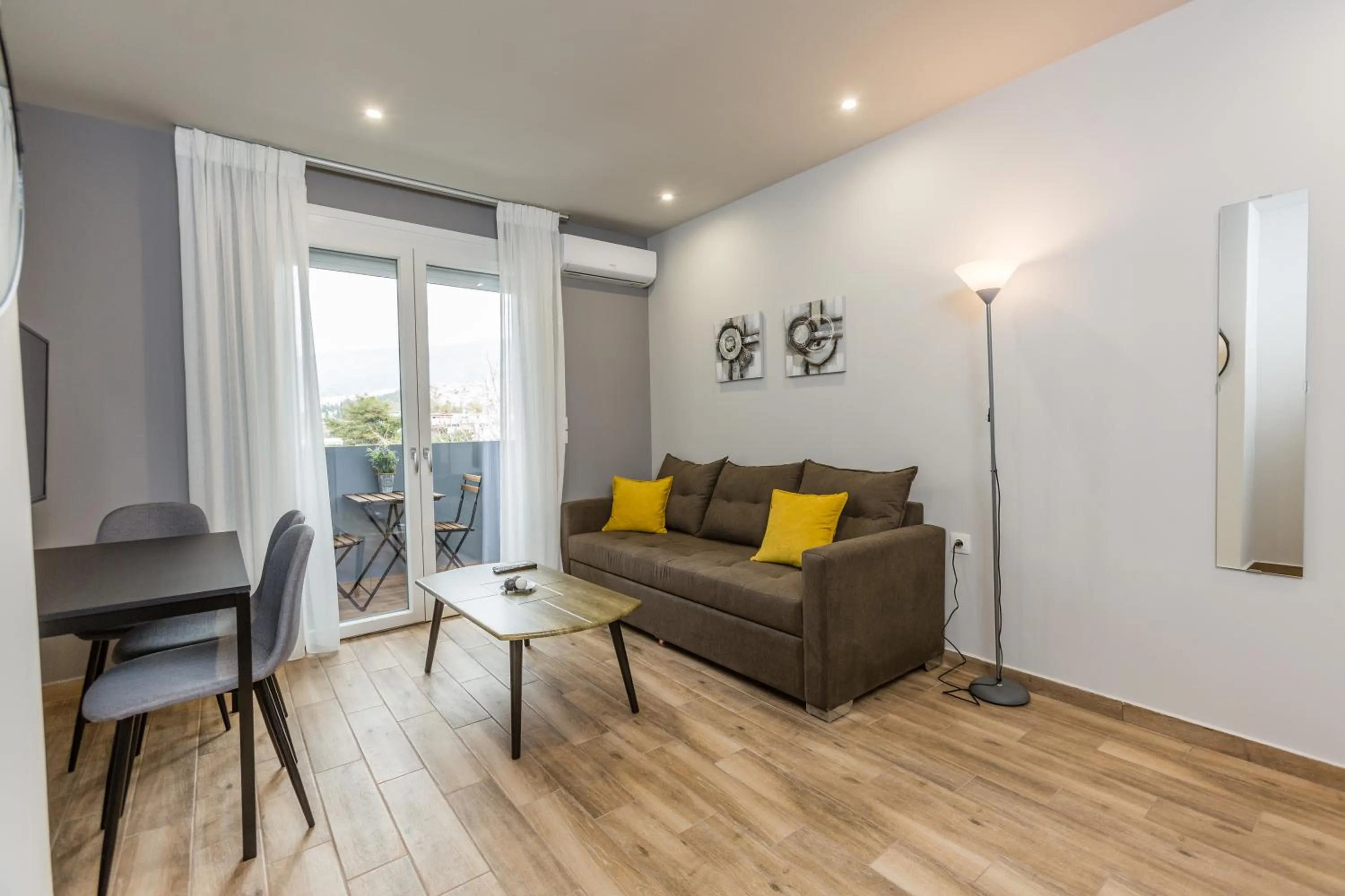 Living room in Raise Athens Metro Apartments