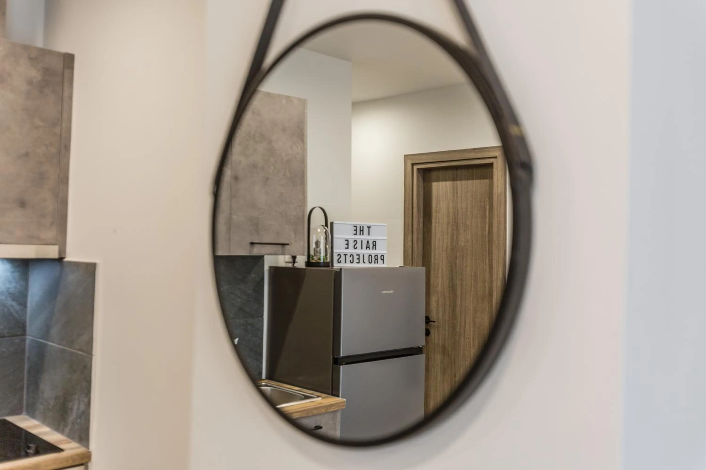 Living room in Raise Athens Metro Apartments