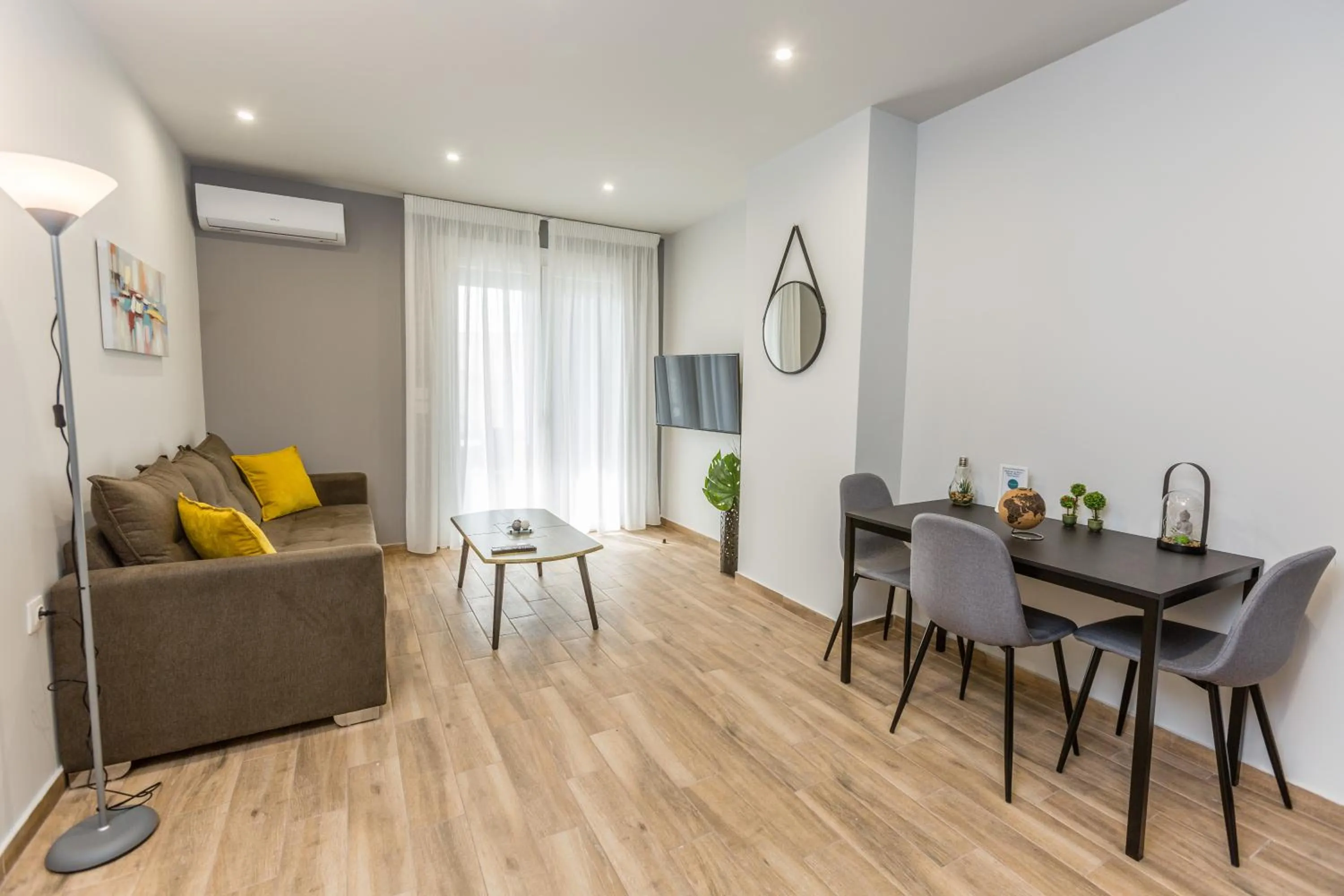Living room in Raise Athens Metro Apartments