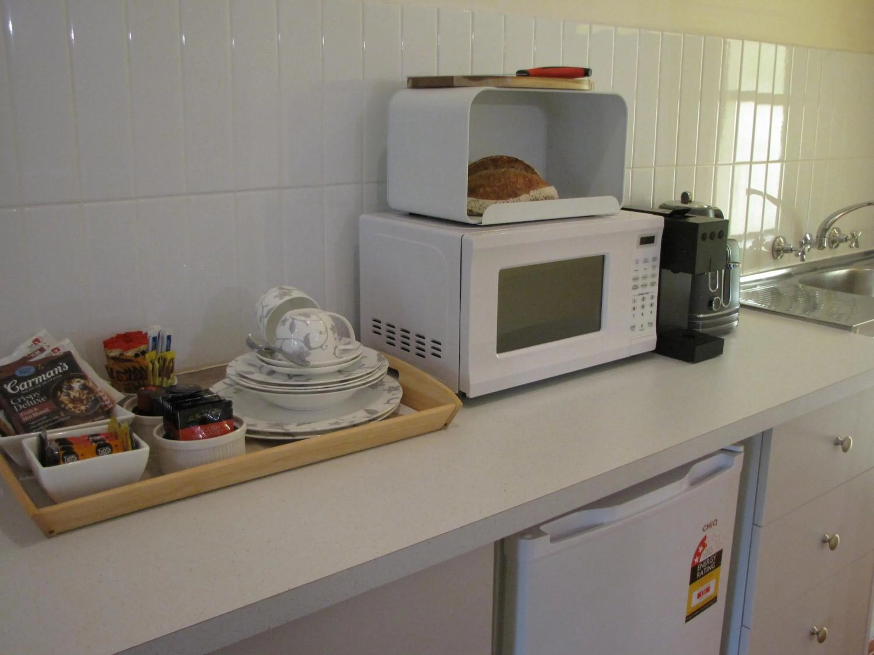 Coffee/tea facilities in 1839 Cottages