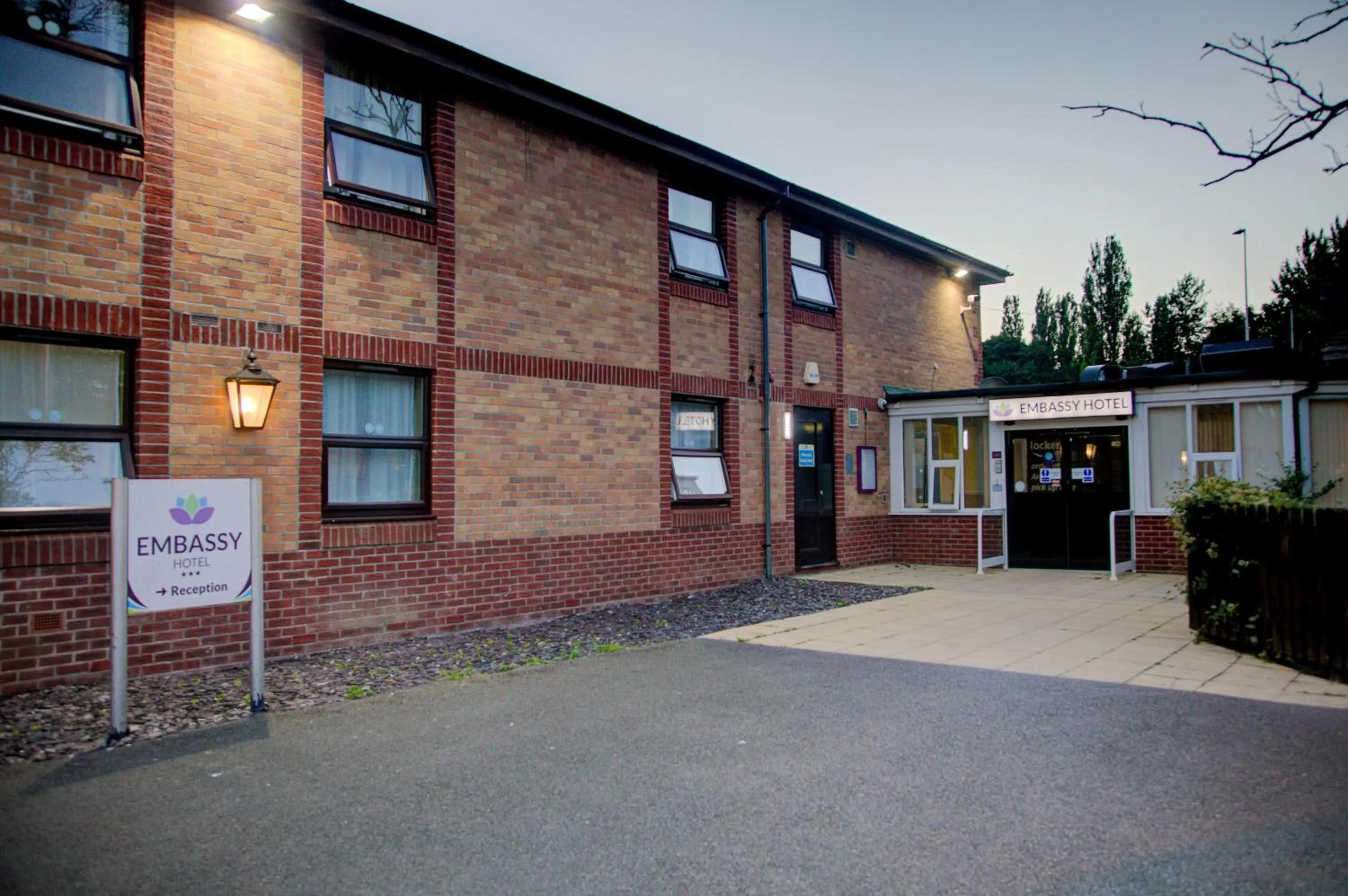 Property building in Embassy Hotel, Gateshead Newcastle, Sure Hotel Collection by Best Western