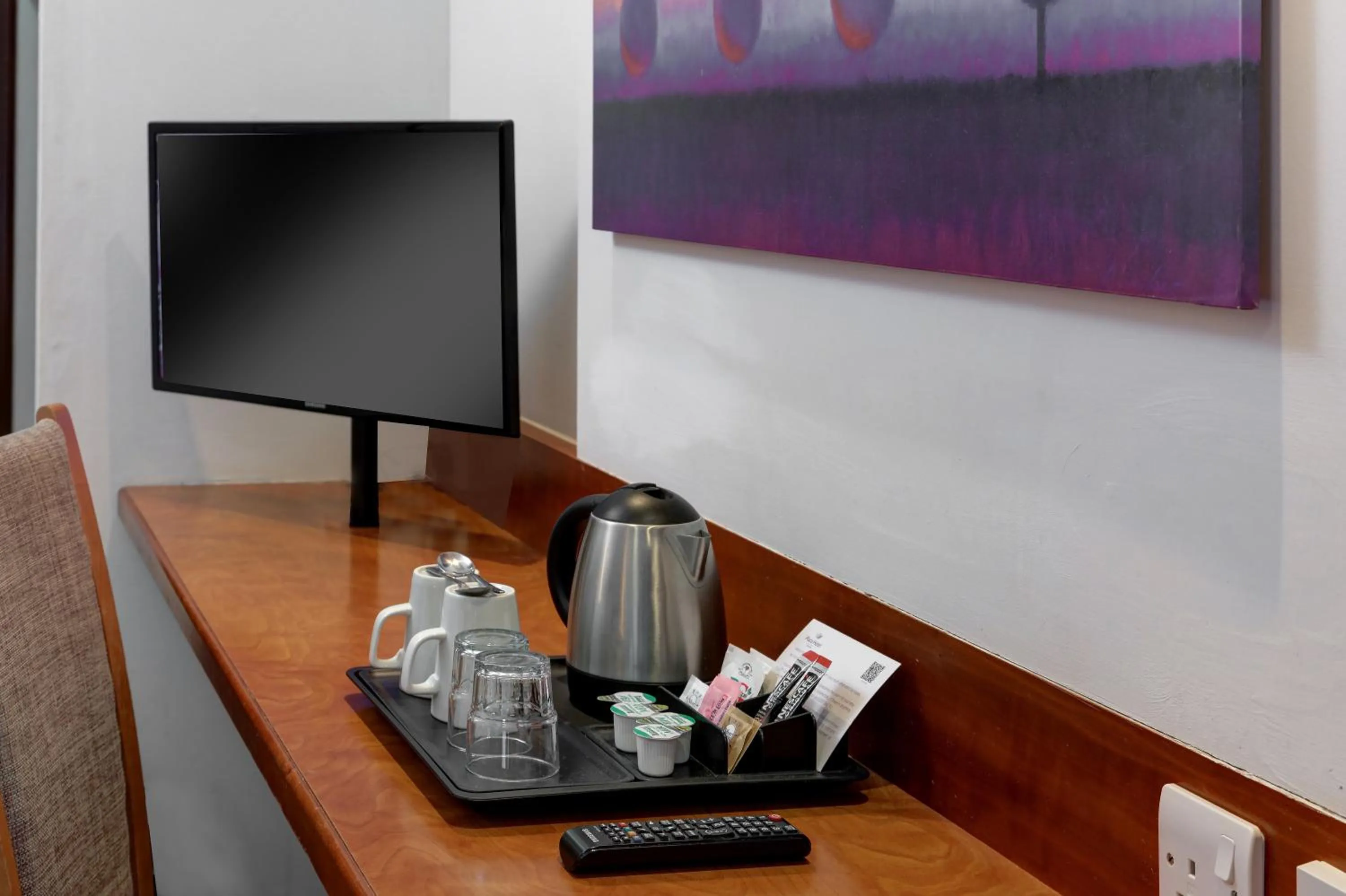 TV and multimedia in Plaza Chorley; Sure Hotel Collection by Best Western