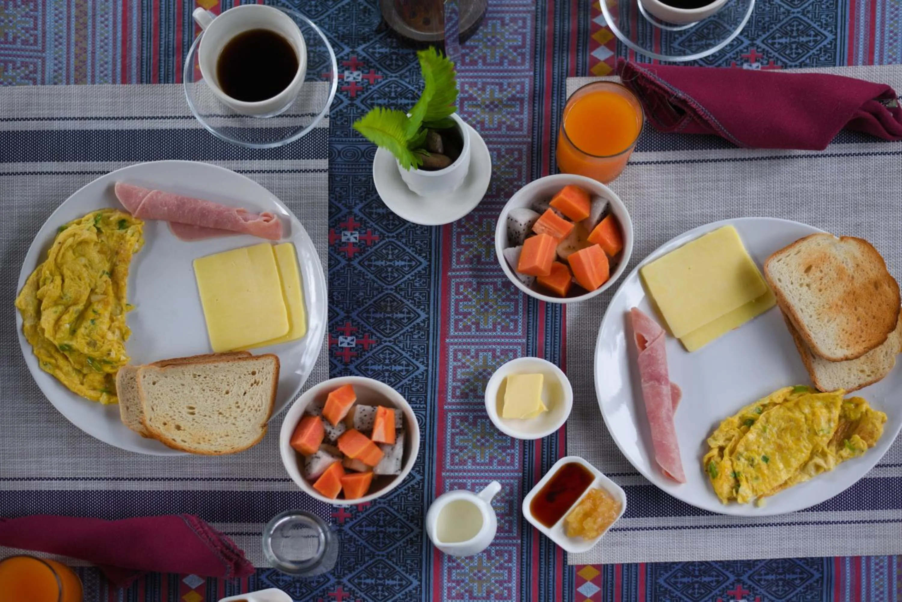 Breakfast in Mandala Ou Resort