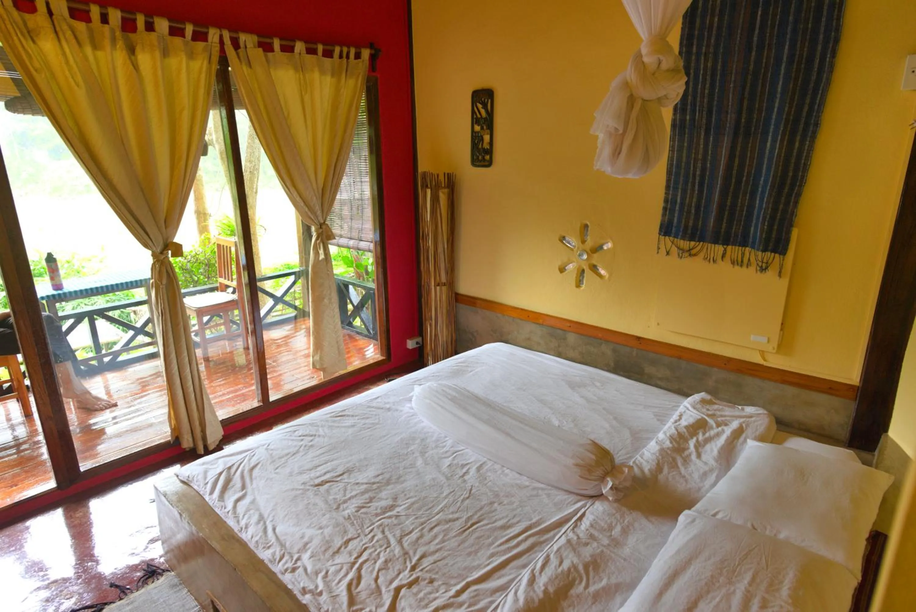 Bed in Mandala Ou Resort