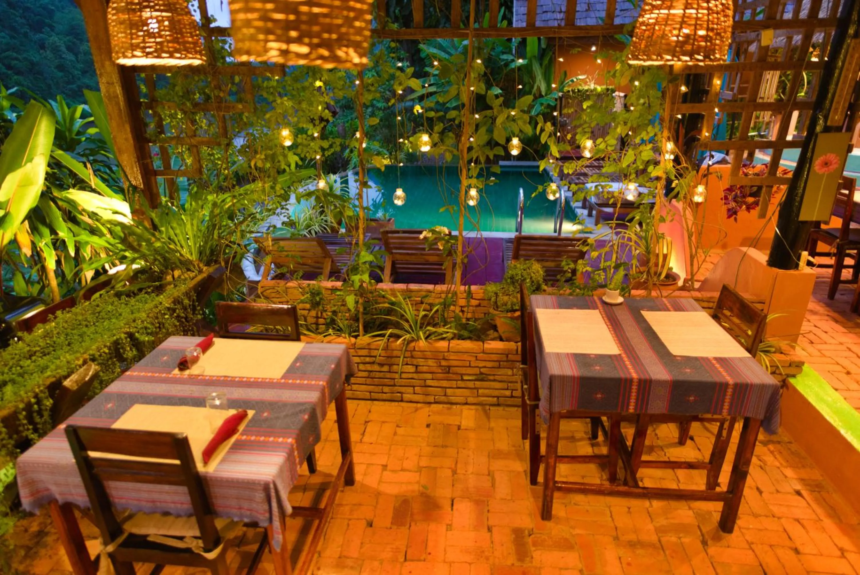 Patio in Mandala Ou Resort