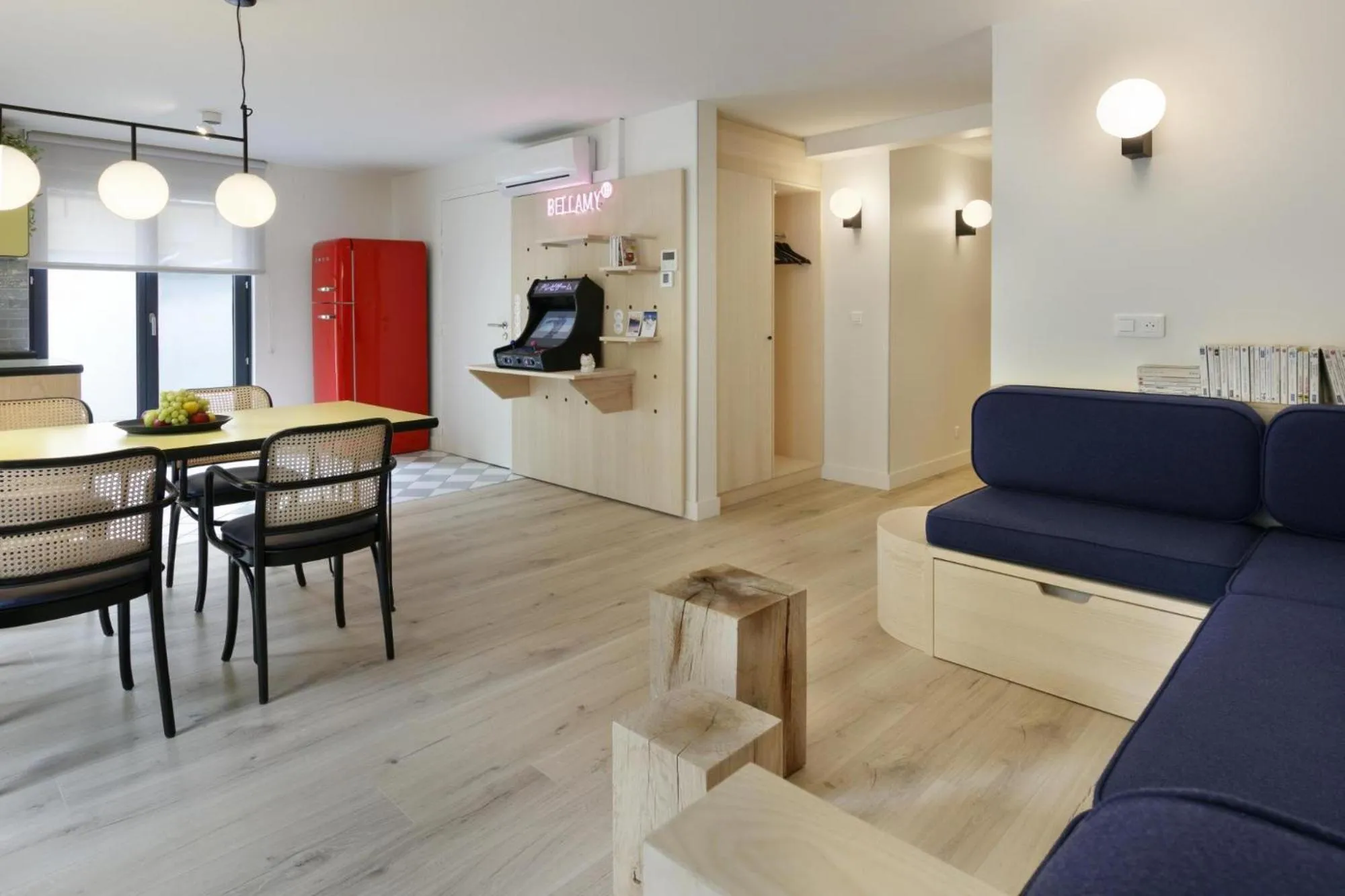 Living room in Appart'hôtel Bellamy Chamonix