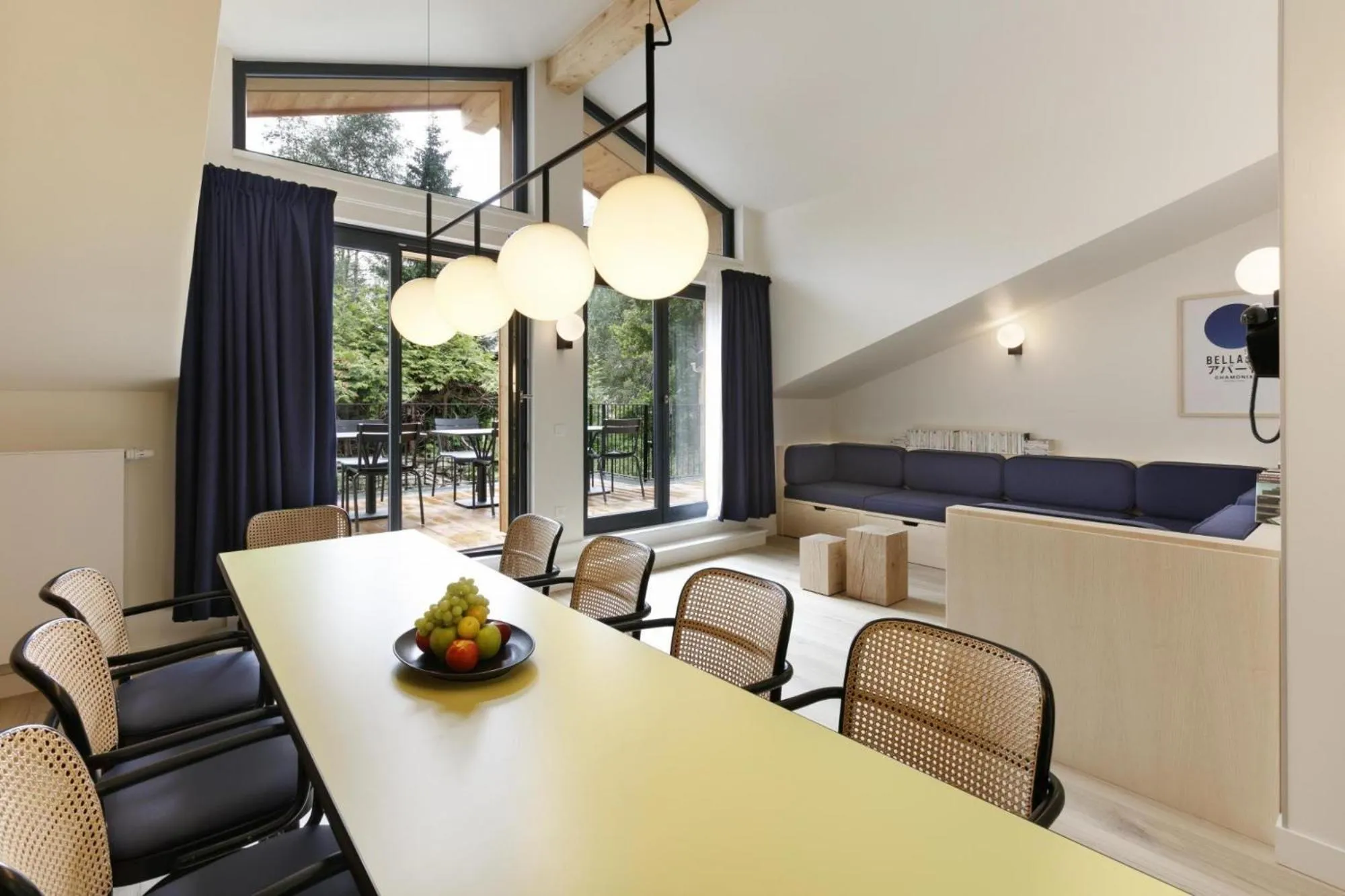 Patio in Appart'hôtel Bellamy Chamonix