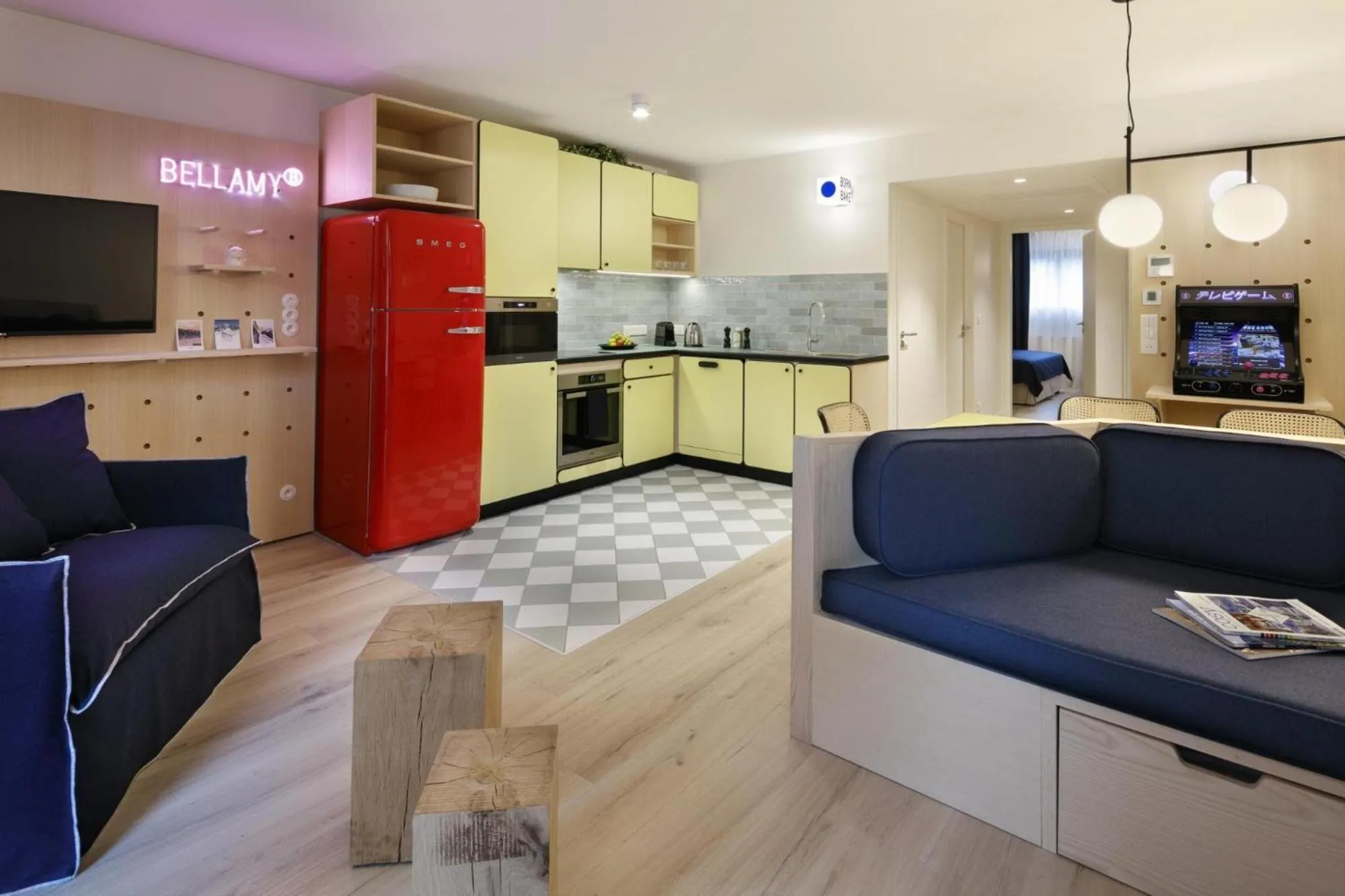 TV and multimedia in Appart'hôtel Bellamy Chamonix