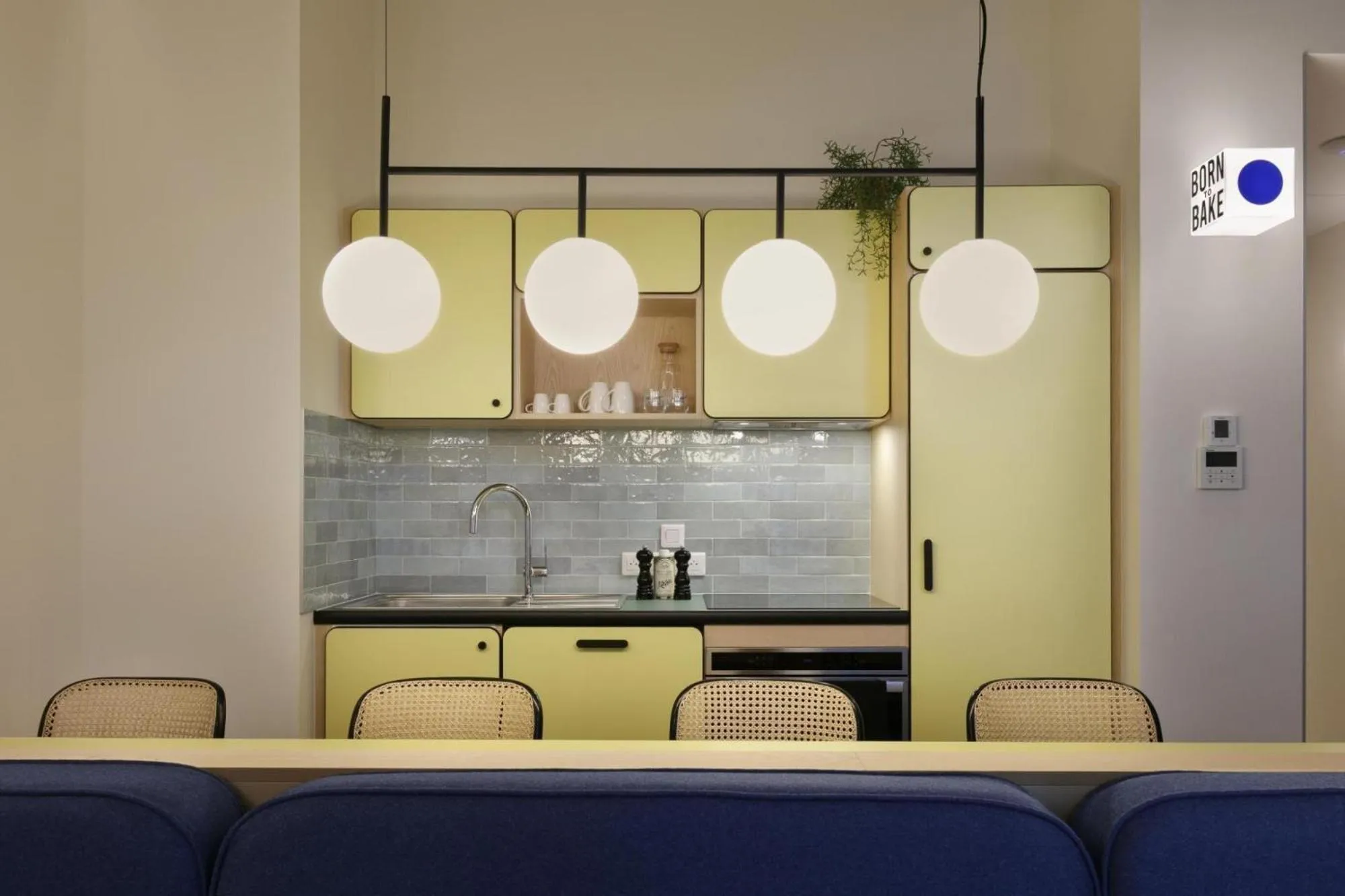 Kitchen or kitchenette in Appart'hôtel Bellamy Chamonix