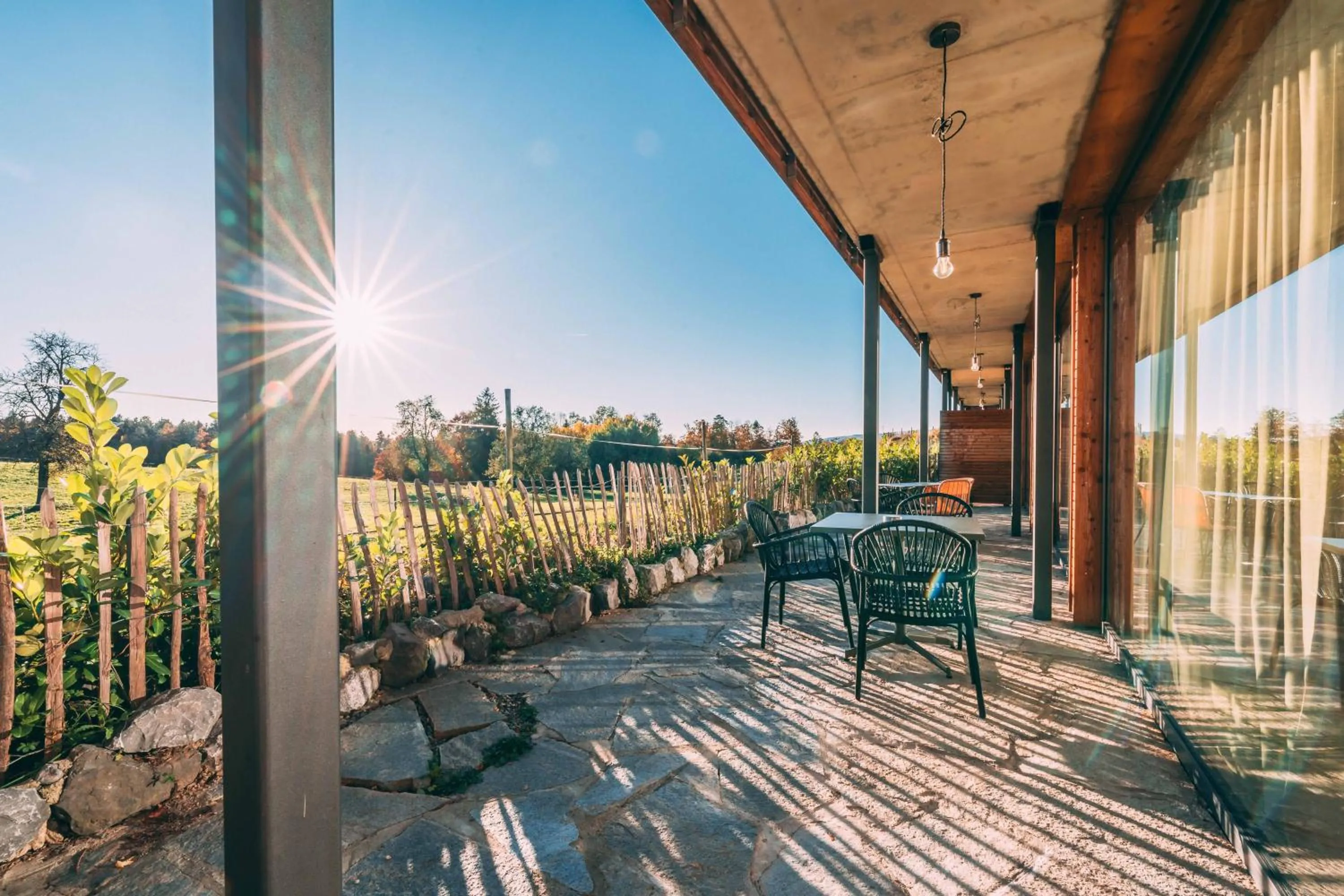 Balcony/Terrace in Gut Hügle Erlebnishof & Spa