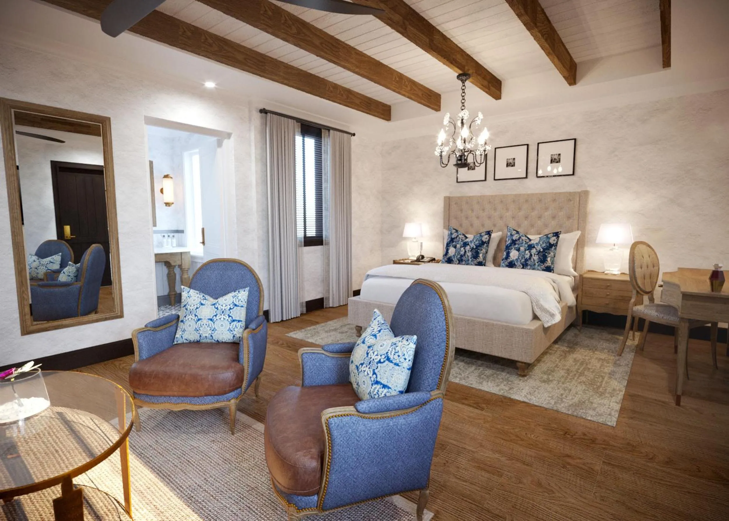 Bedroom, Bed in Southern Sun de Wagen