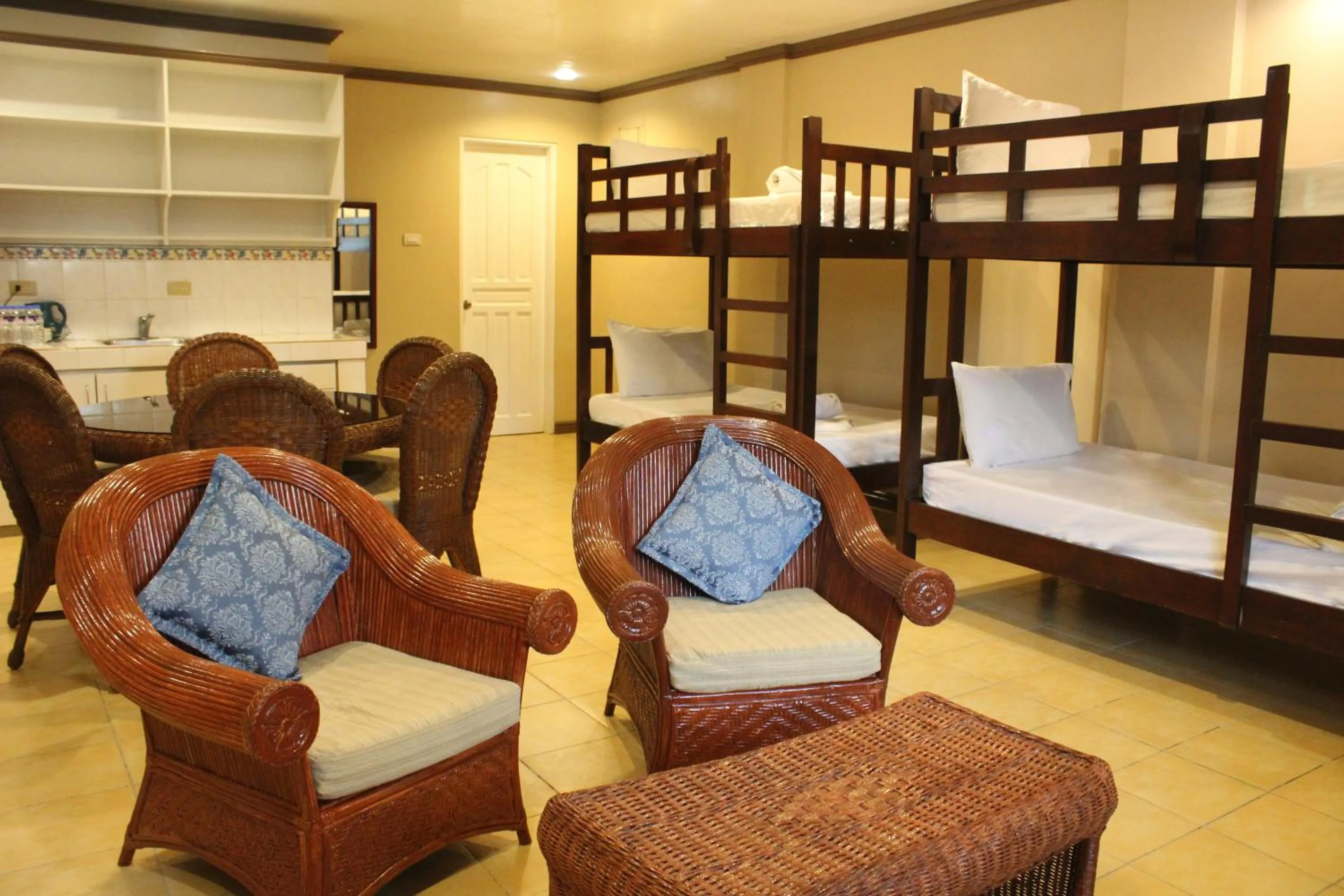 Bed in P&M Final Option Beach Resort