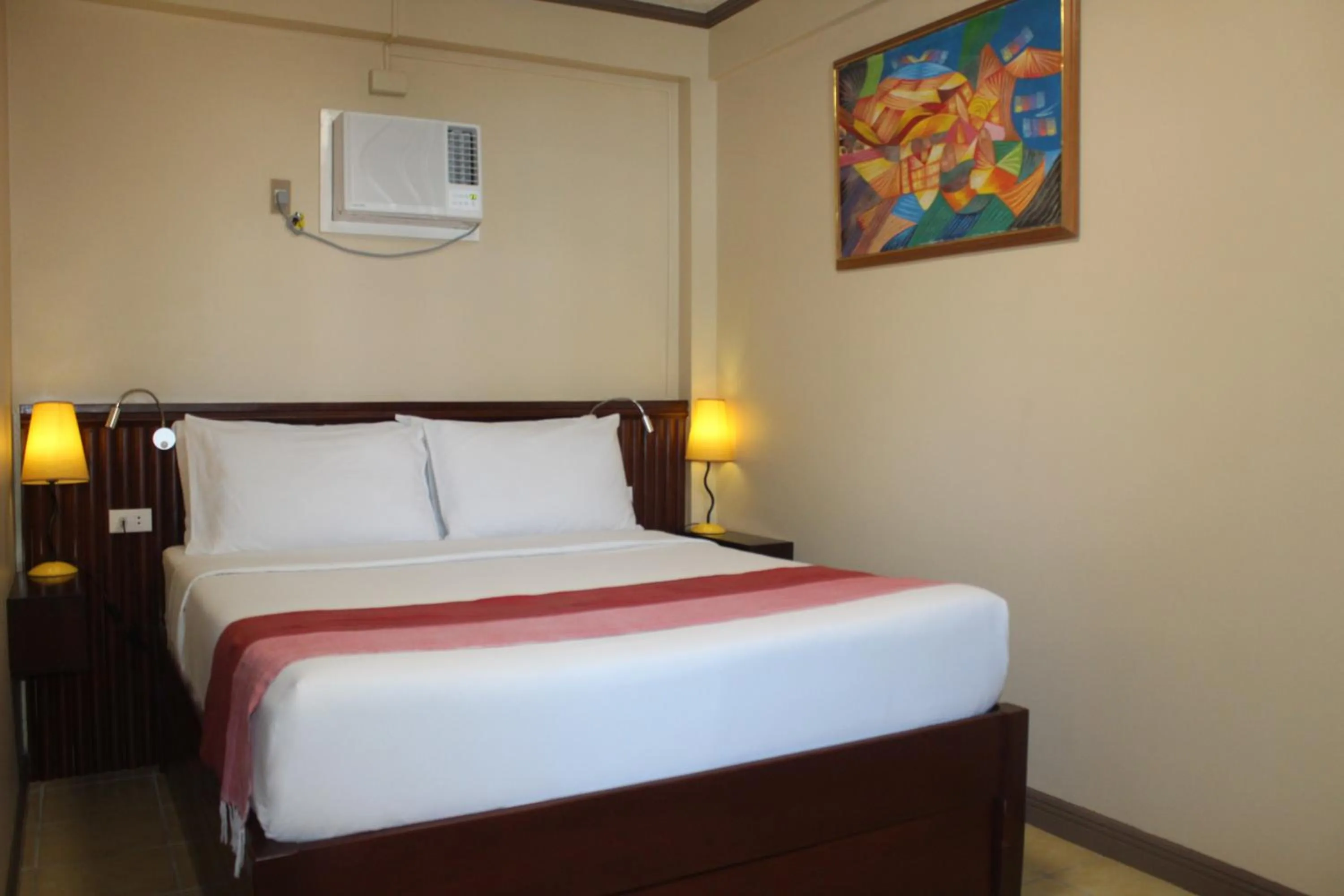 Bed in P&M Final Option Beach Resort