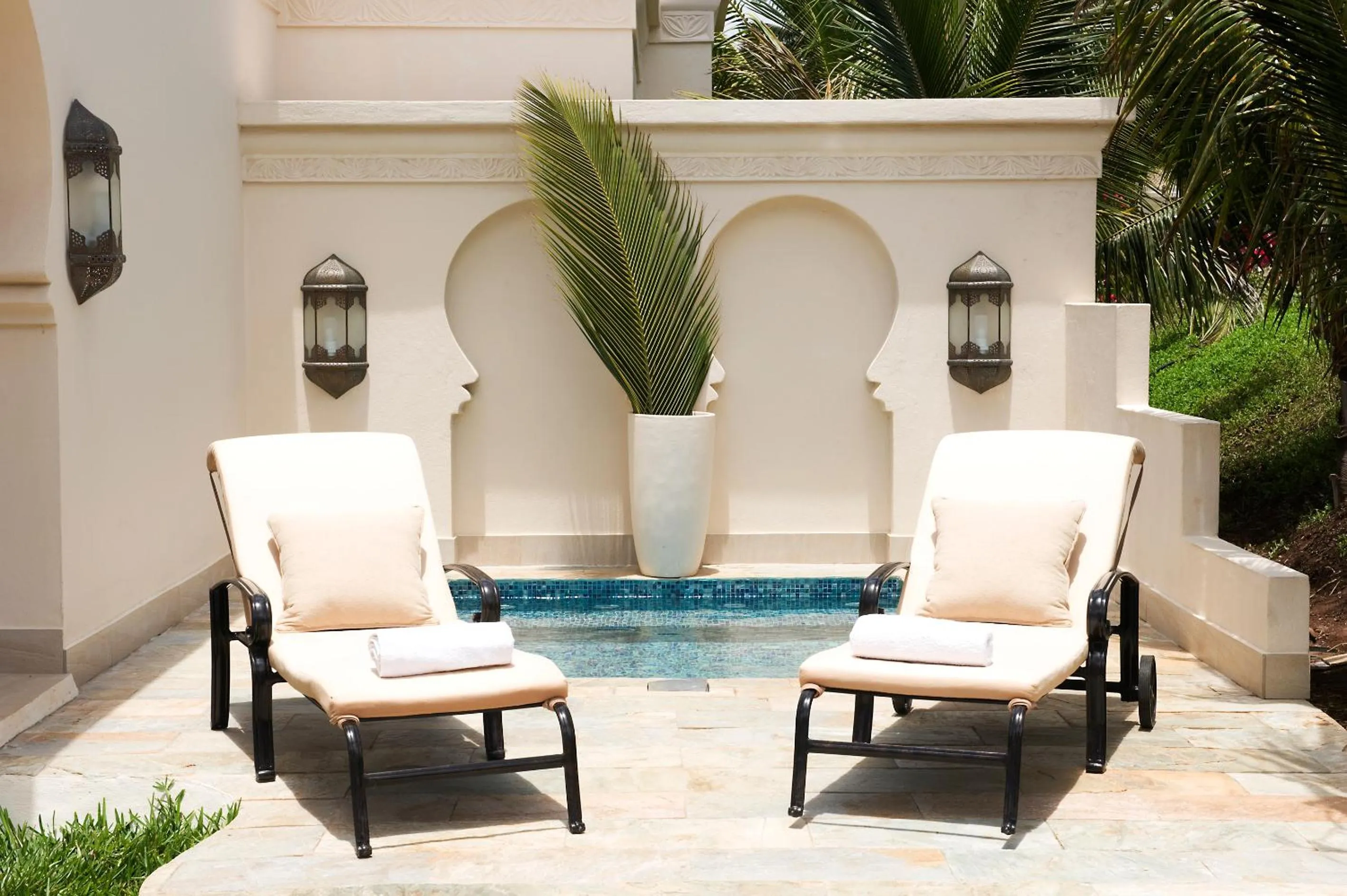 Patio in Baraza Resort and Spa Zanzibar