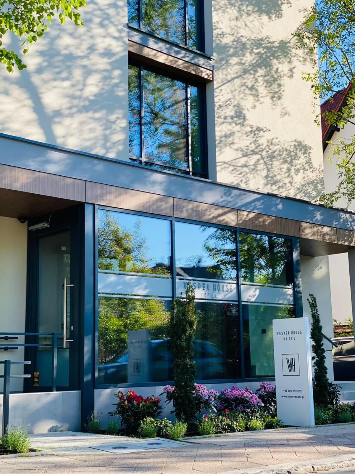 Facade/entrance in Hotel Vesper House