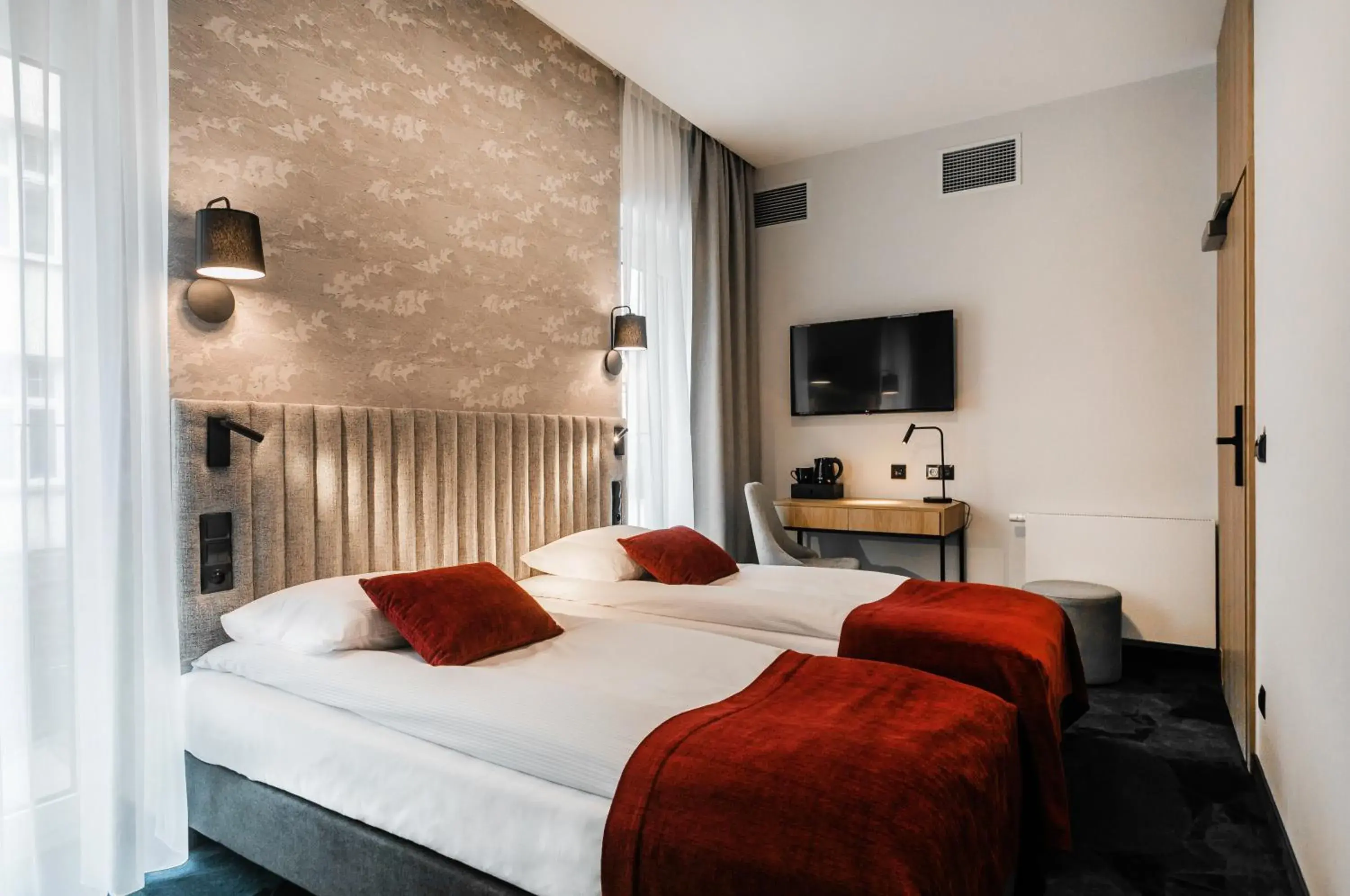 Twin Room in Hotel Vesper House Twin Room in Hotel Vesper House