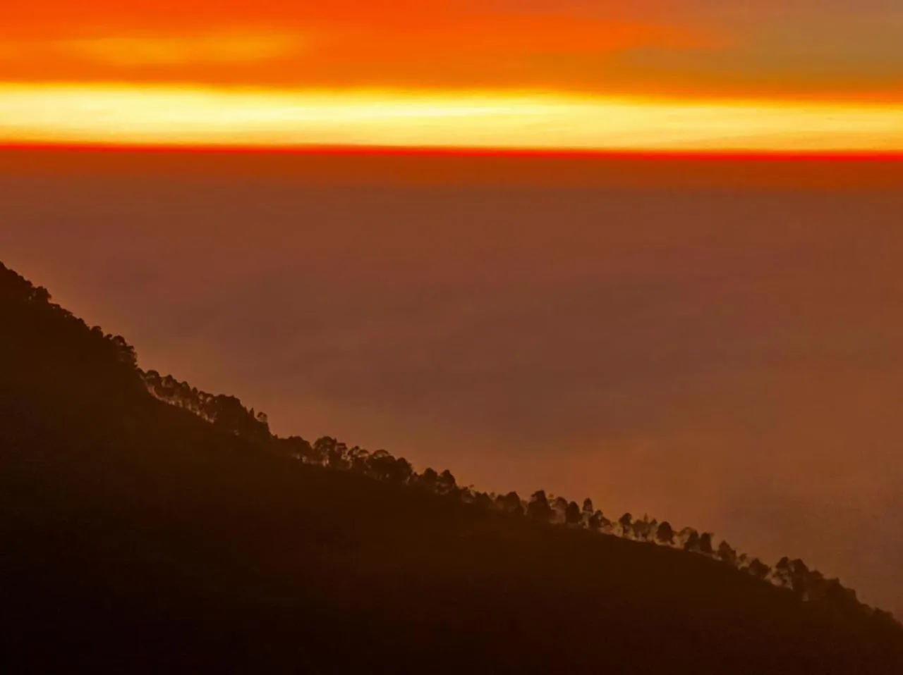 Sunset in Onondaga Kodaikanal