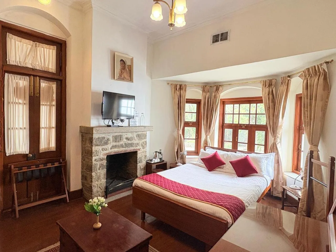 Bed in Onondaga Kodaikanal