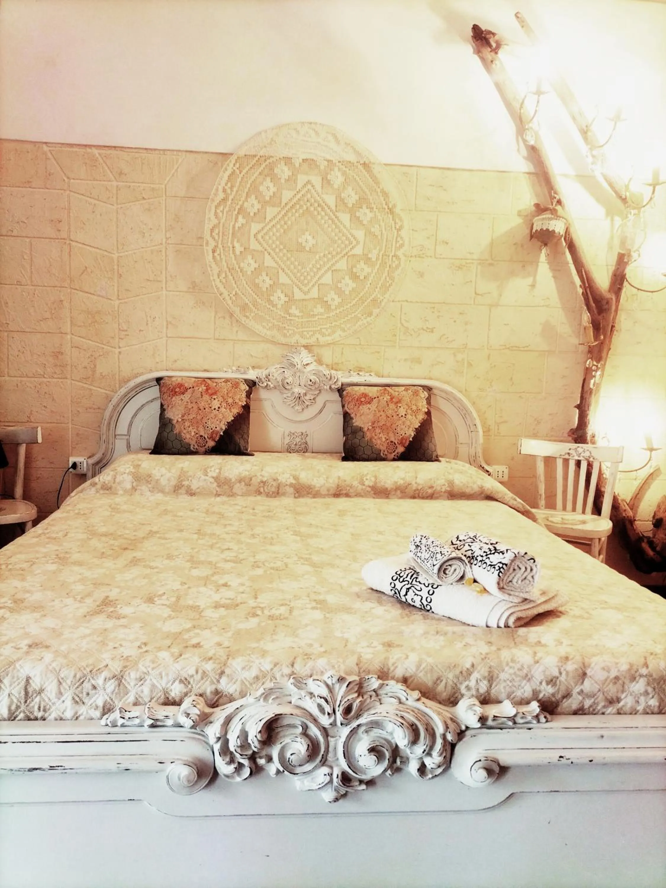 Bed in B&B SHARDANA