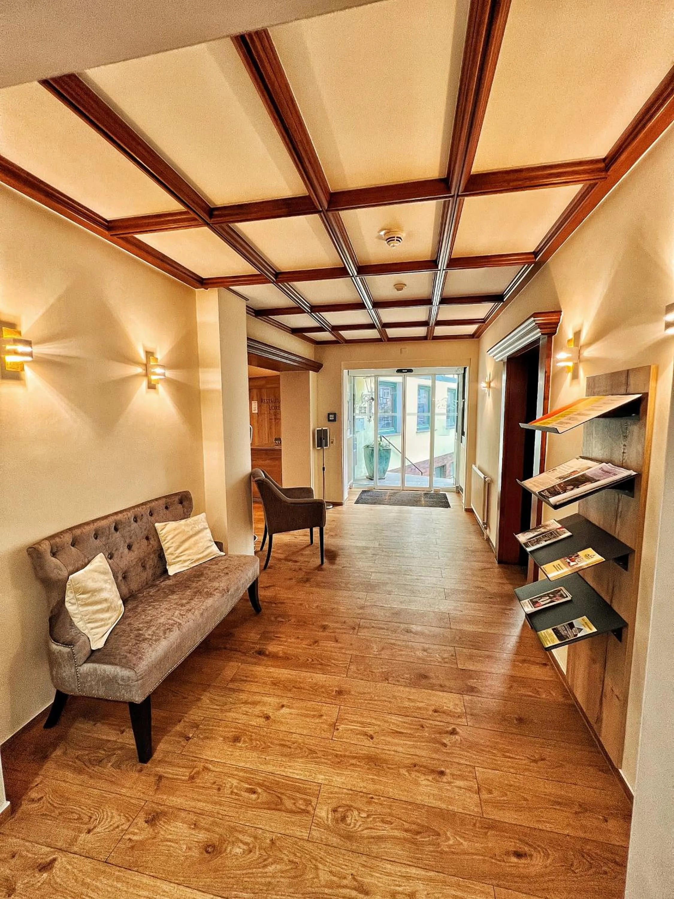 Lobby or reception in Landhotel Combecher